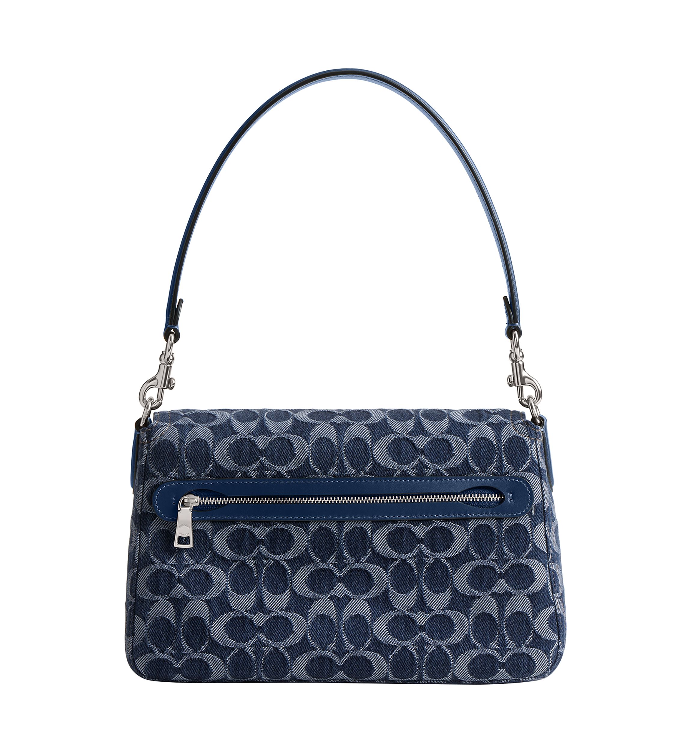 Soft Tabby Shoulder Bag in Signature Denim