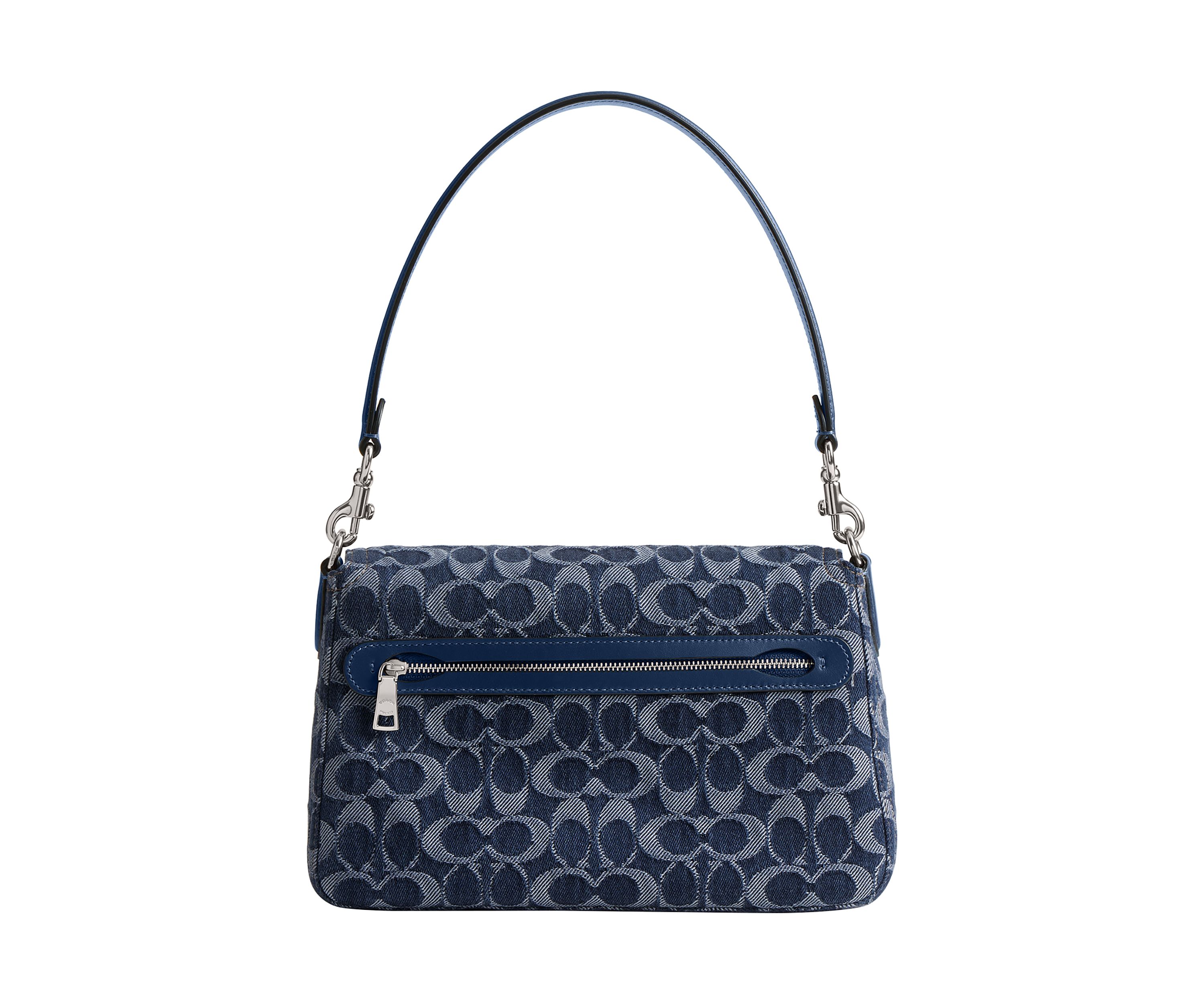 Soft Tabby Shoulder Bag in Signature Denim