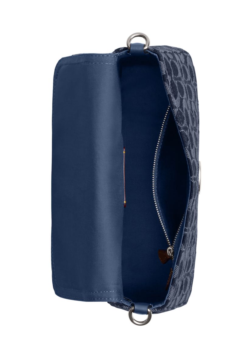 Soft Tabby Shoulder Bag in Signature Denim