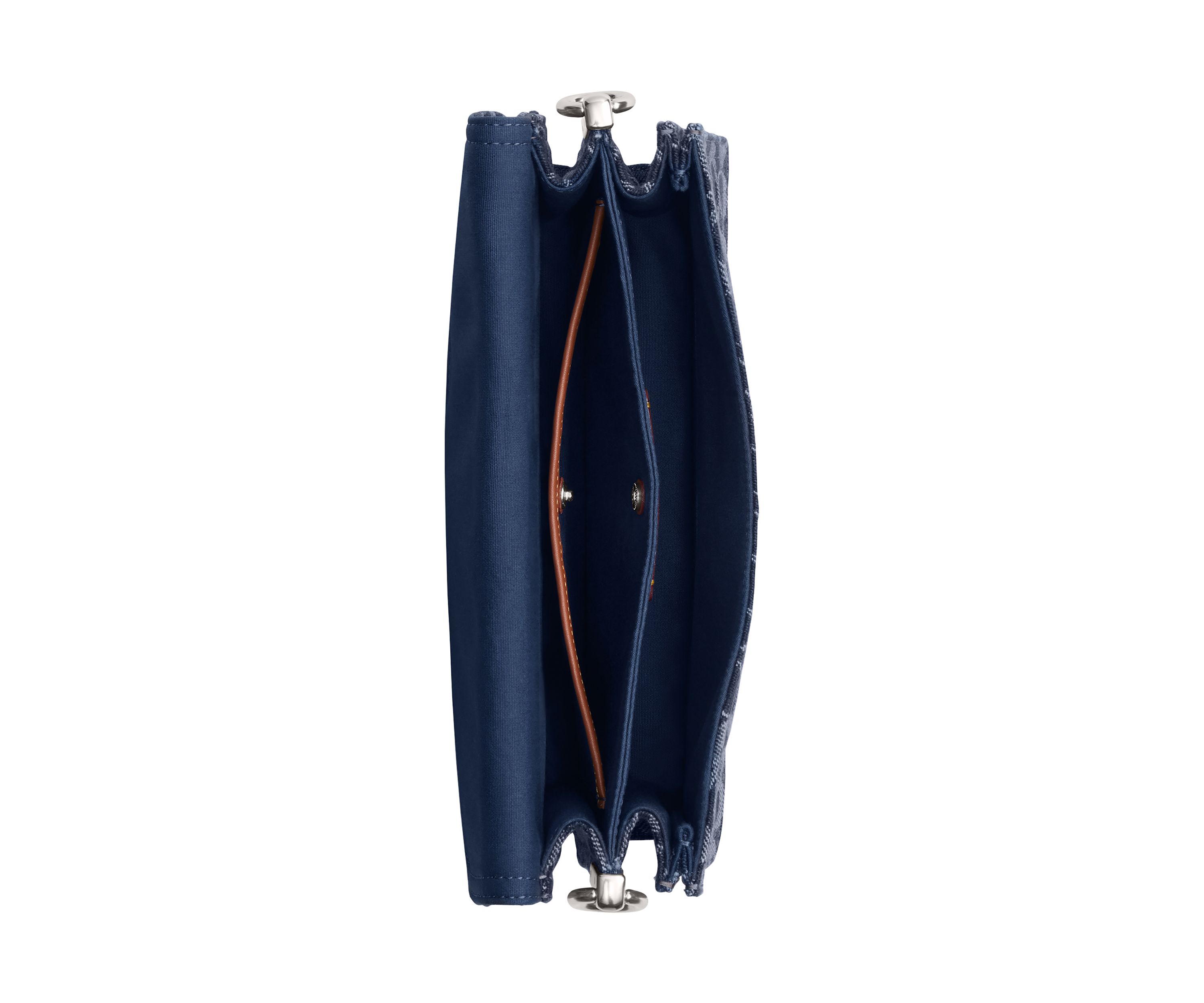 Chain Tabby Shoulder Bag in Signature Denim
