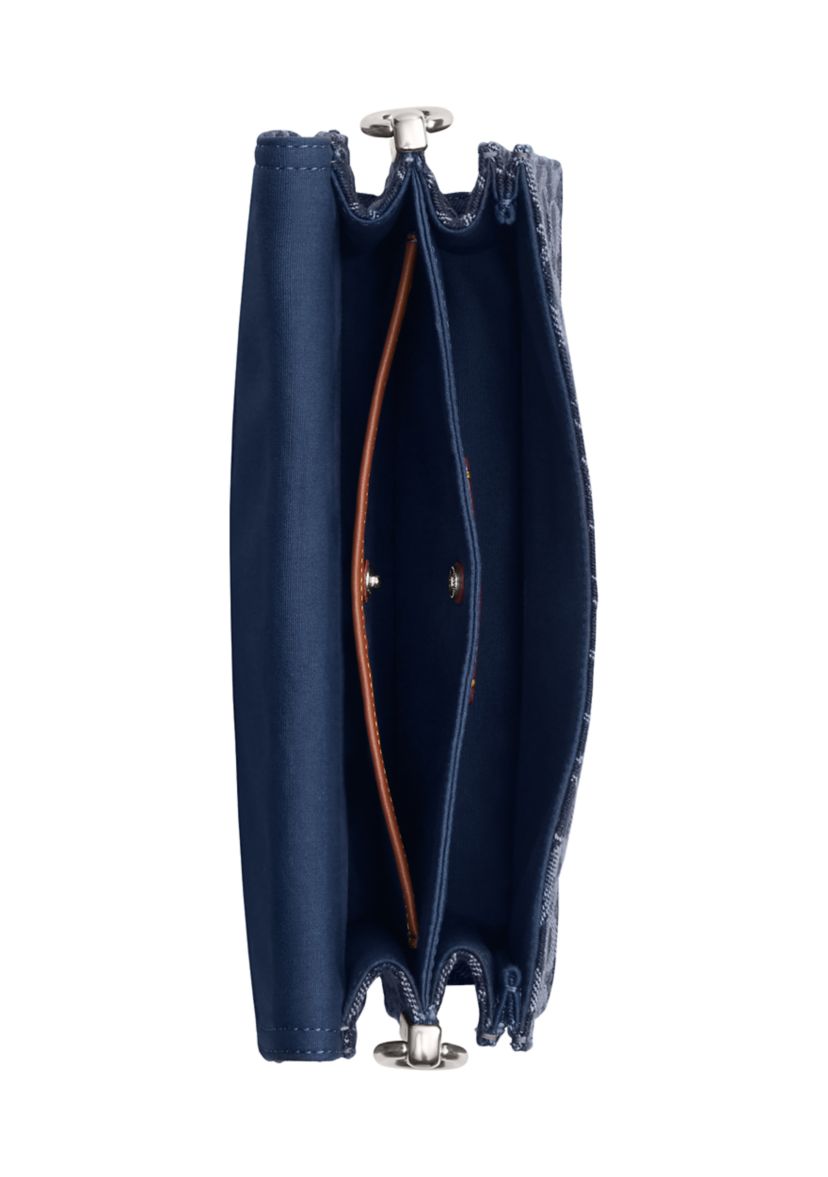 Chain Tabby Shoulder Bag in Signature Denim