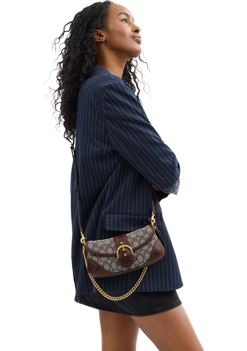Soho Bag 25 in Signature Jacquard