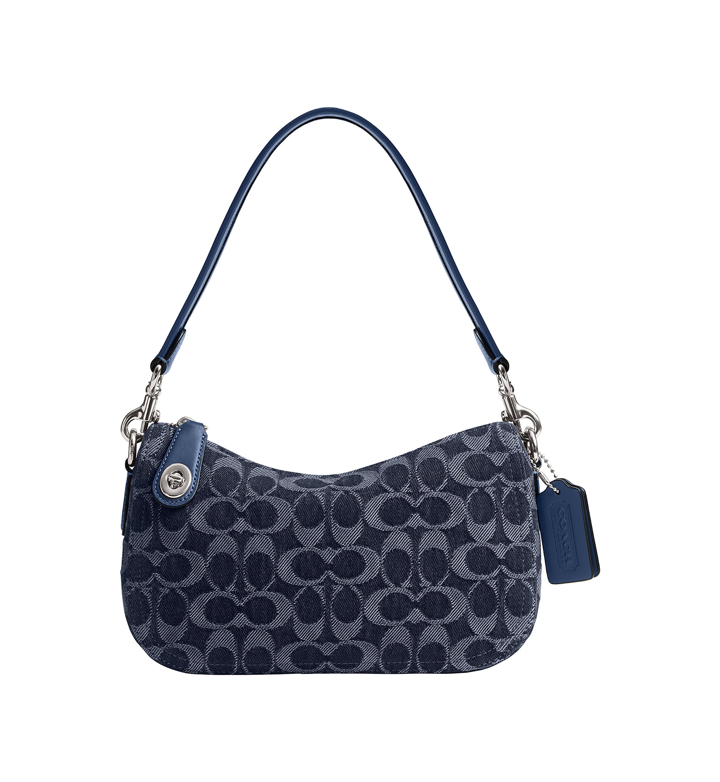 Swinger Bag in Signature Denim 