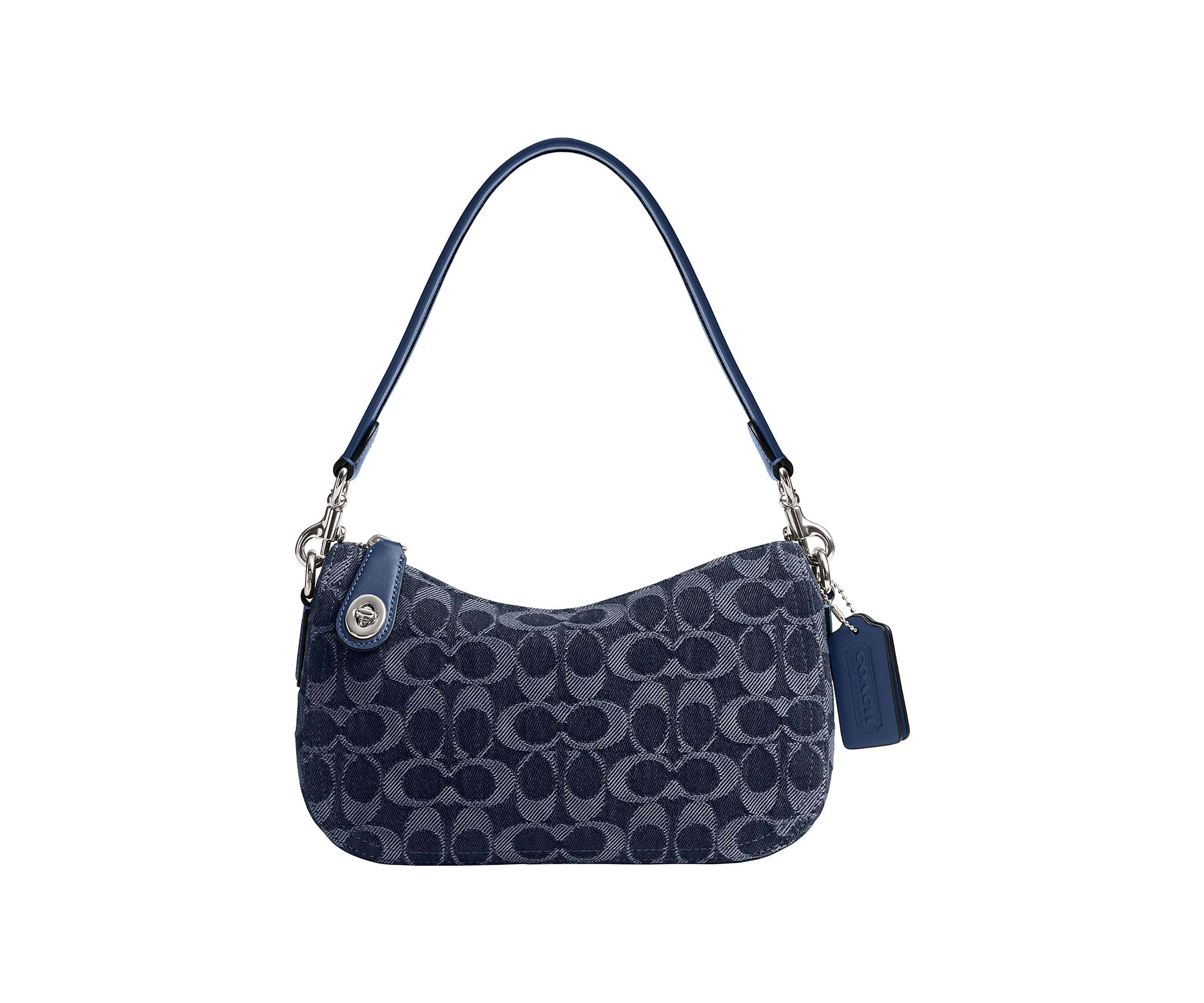 Swinger Bag in Signature Denim 