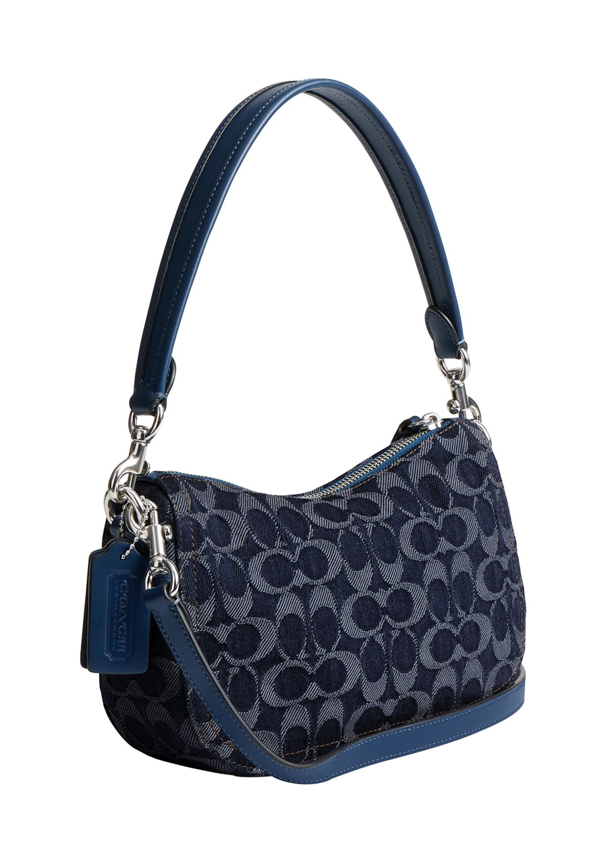 Swinger Bag in Signature Denim 