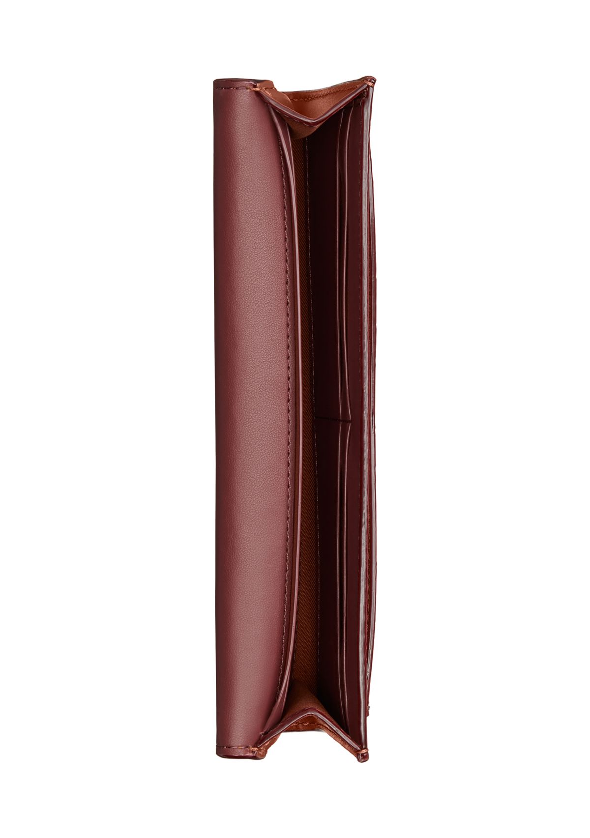 Mila Long Flap Wallet in Signature Canvas