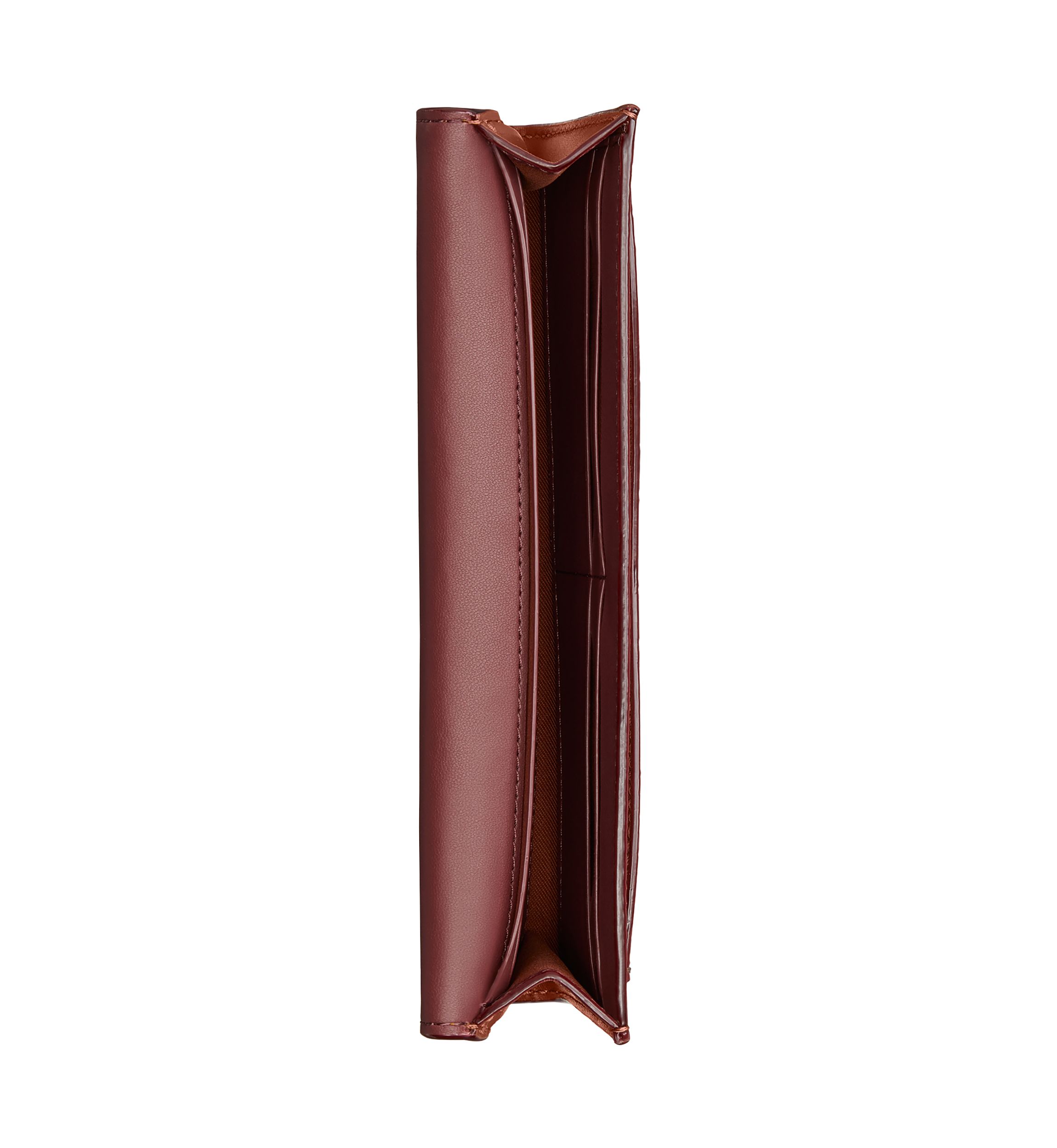 Mila Long Flap Wallet in Signature Canvas