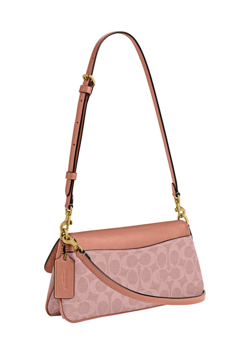COACH Jet Shoulder Bag In Signature Canvas | Belk