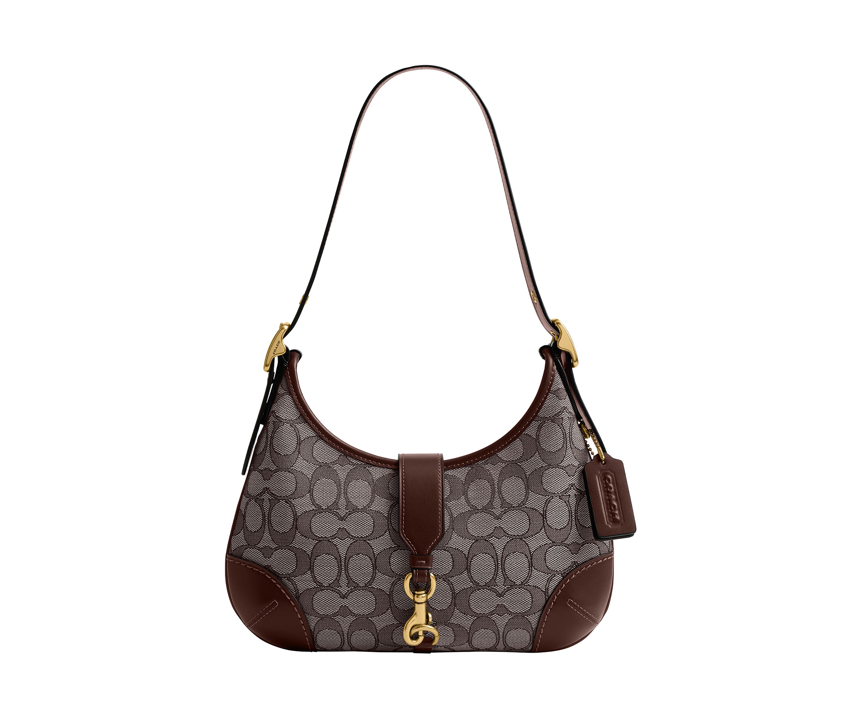 Hamptons Hobo Bag in Signature Jacquard