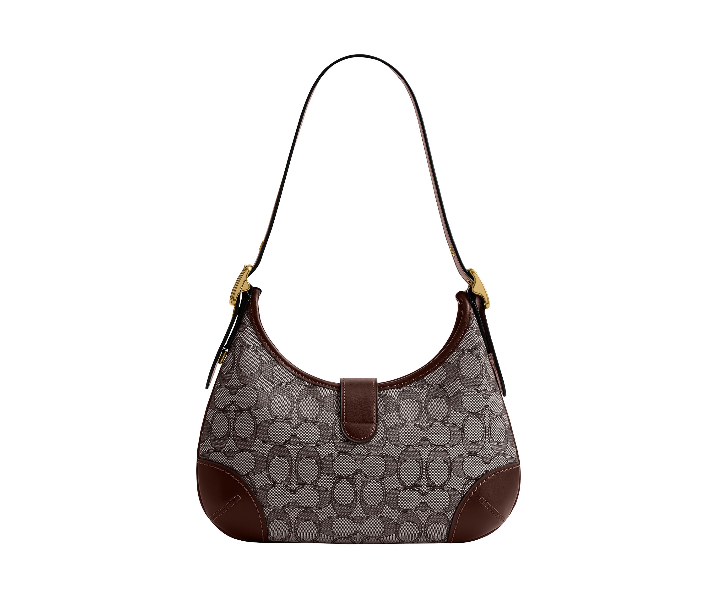 Hamptons Hobo Bag in Signature Jacquard