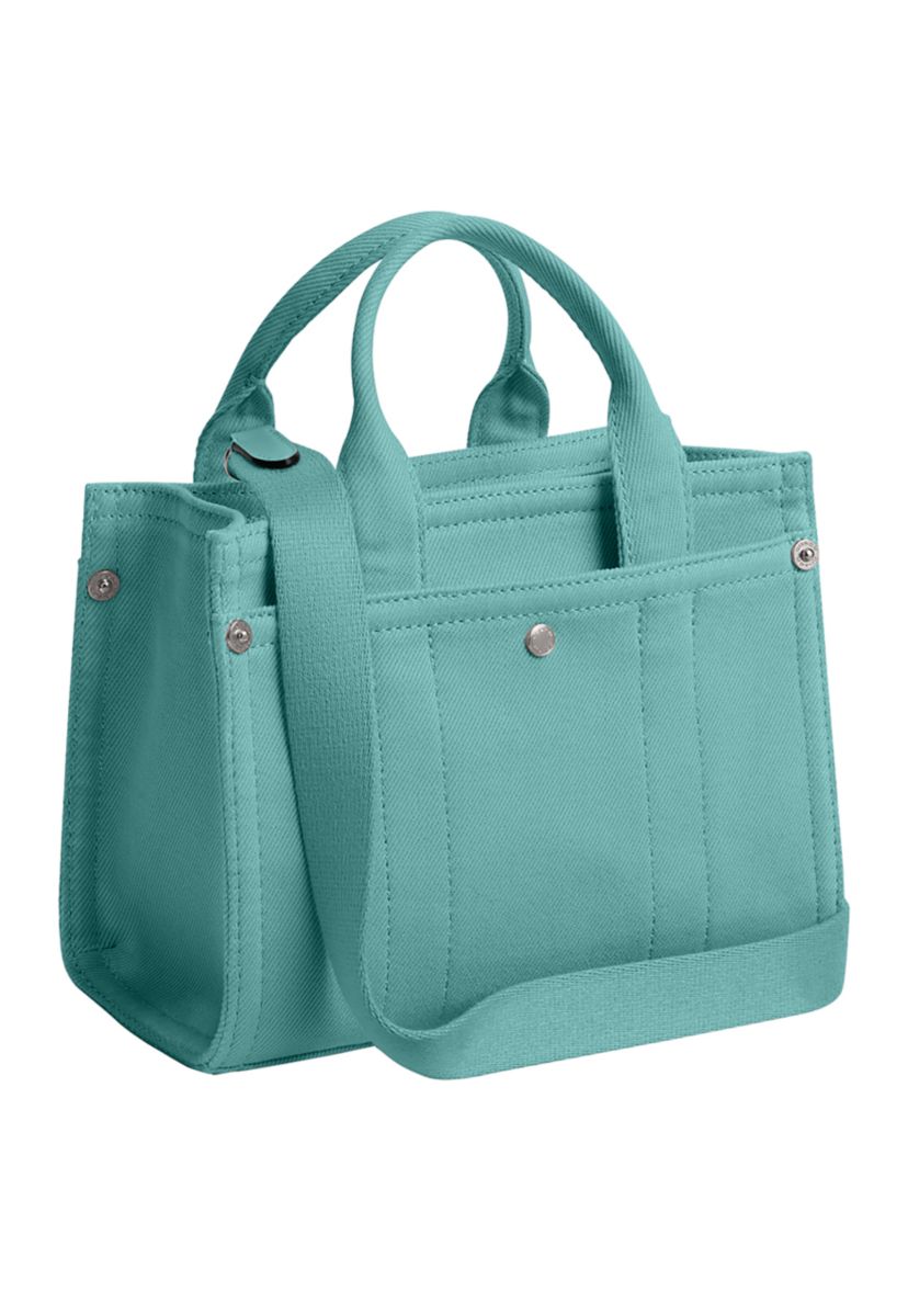 Denim Cargo Tote