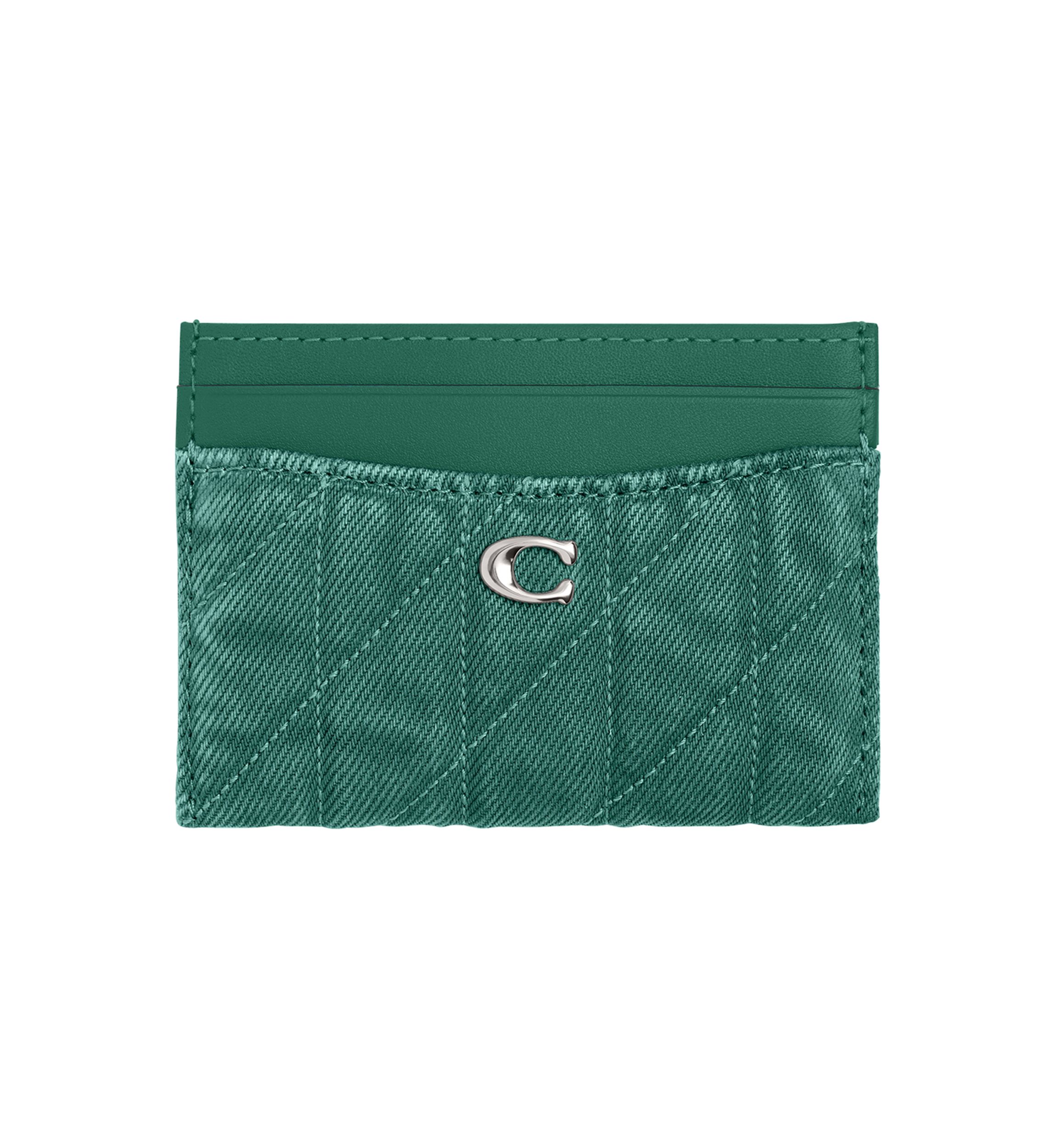 Colored Denim Essential Card Case