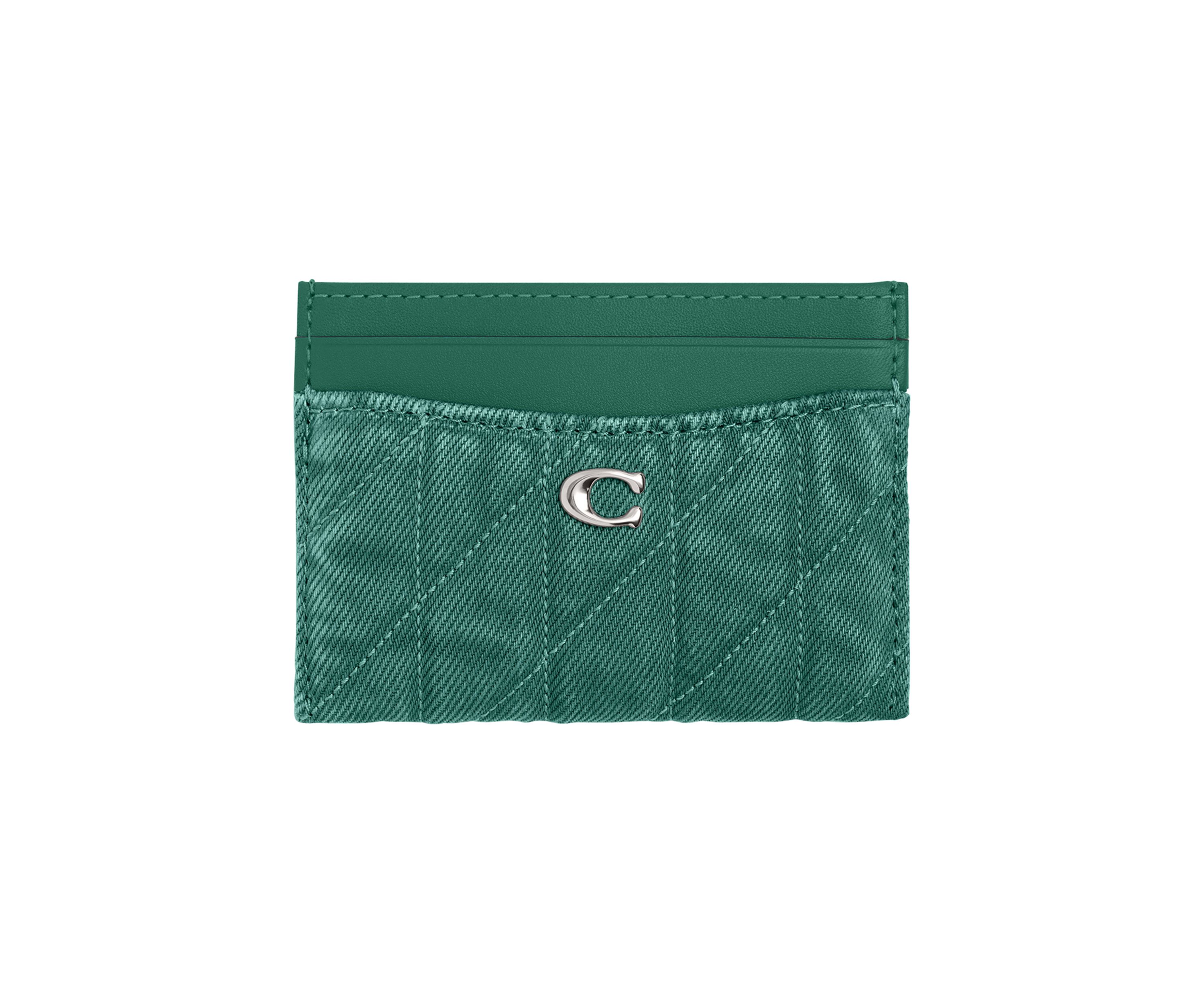 Colored Denim Essential Card Case