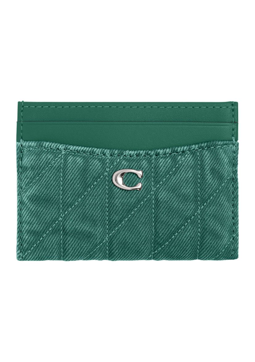 Colored Denim Essential Card Case