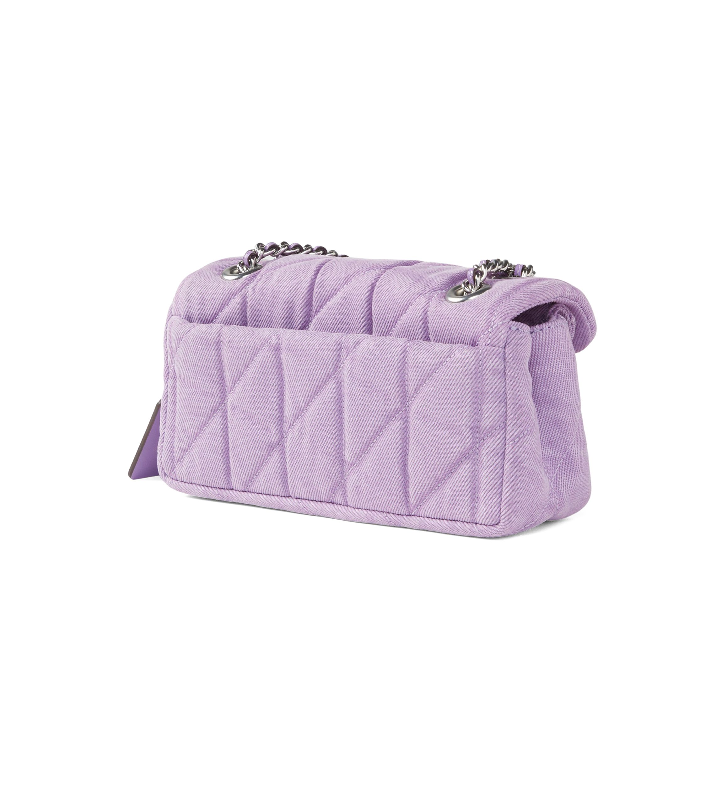 Denim Quilted Tabby 20 Shoulder Bag