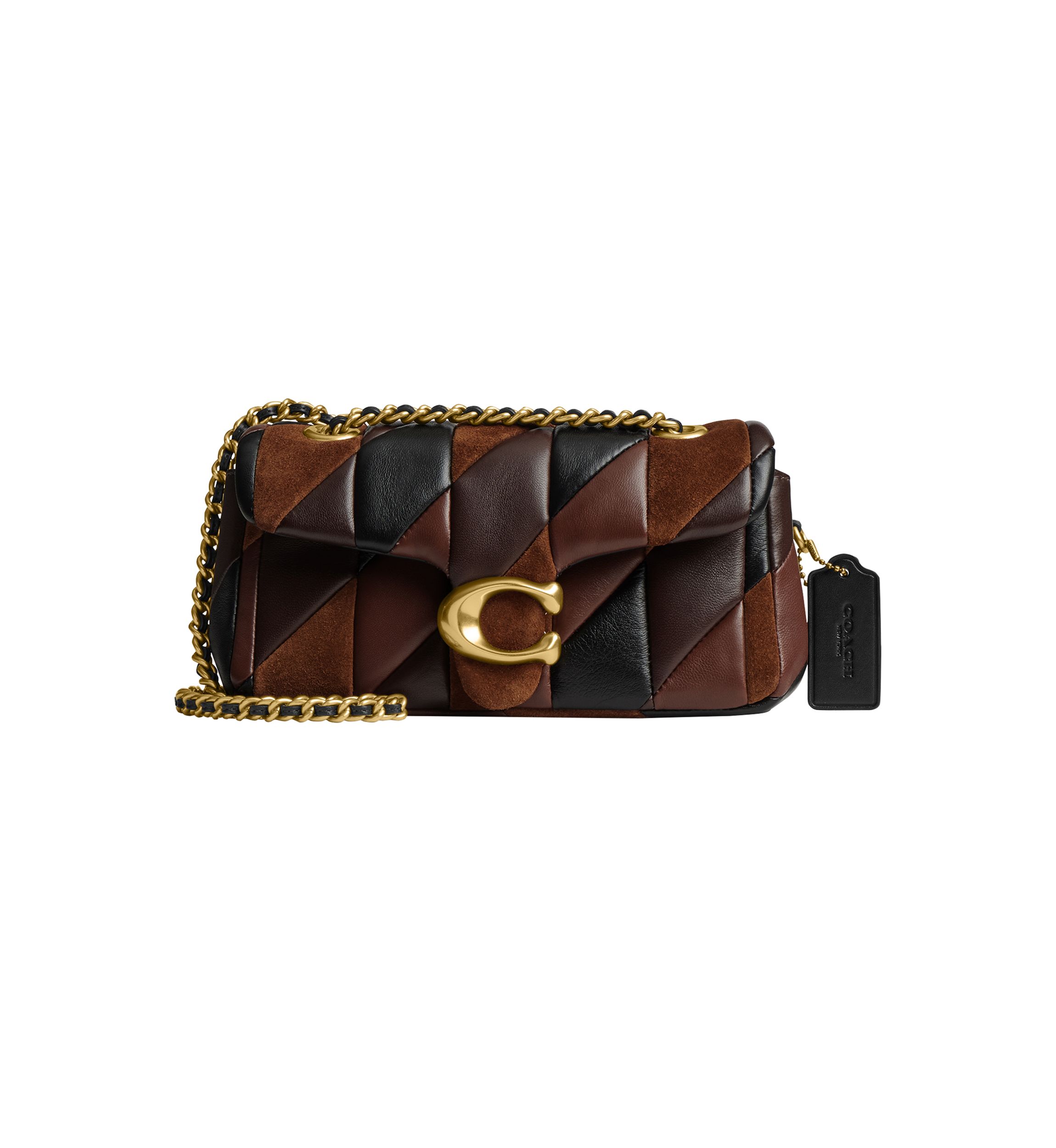 Tabby Shoulder Bag 20 with Patchwork Quilting