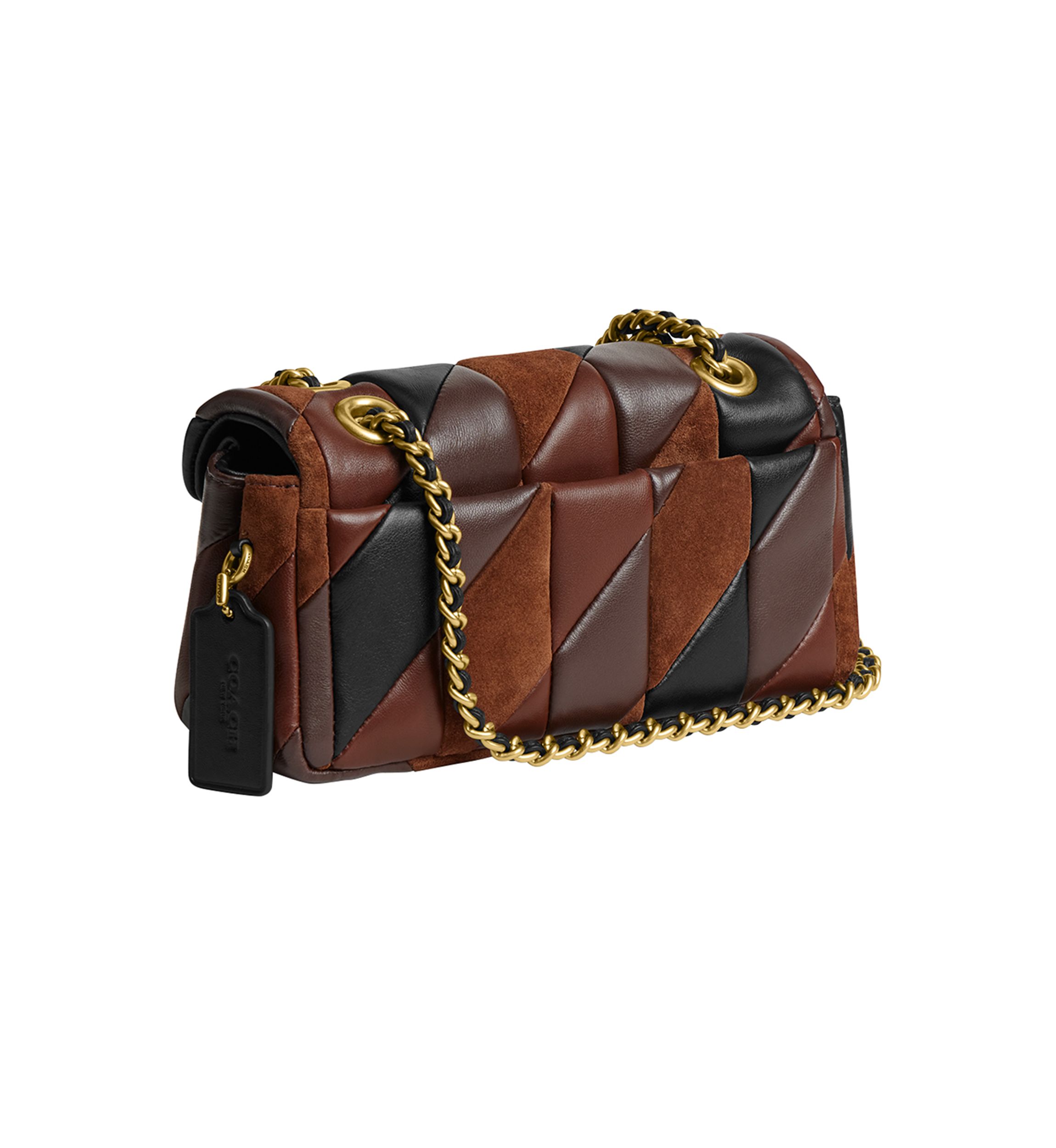 Tabby Shoulder Bag 20 with Patchwork Quilting