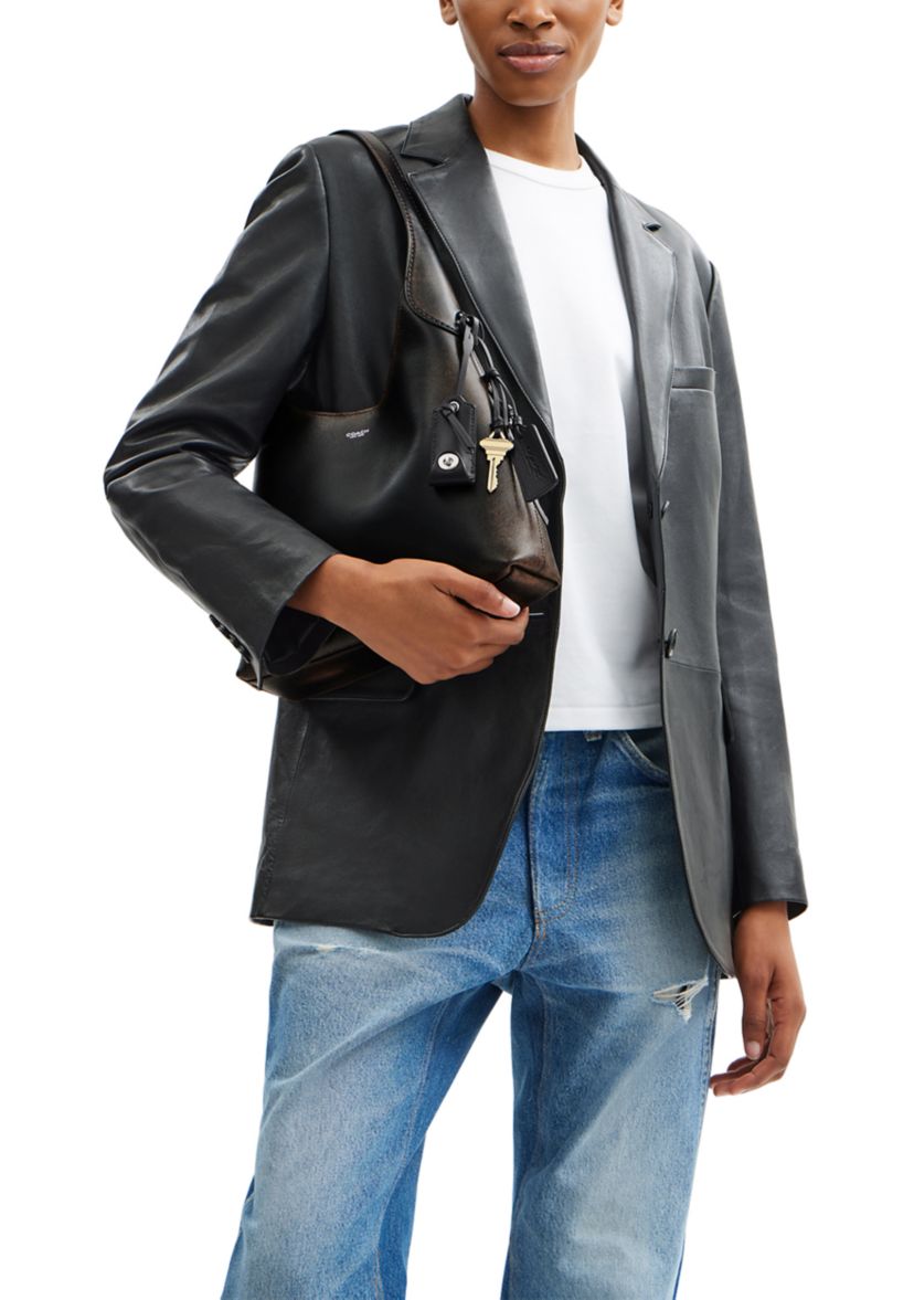 Brooklyn Shoulder Bag 28 in Loved Leather