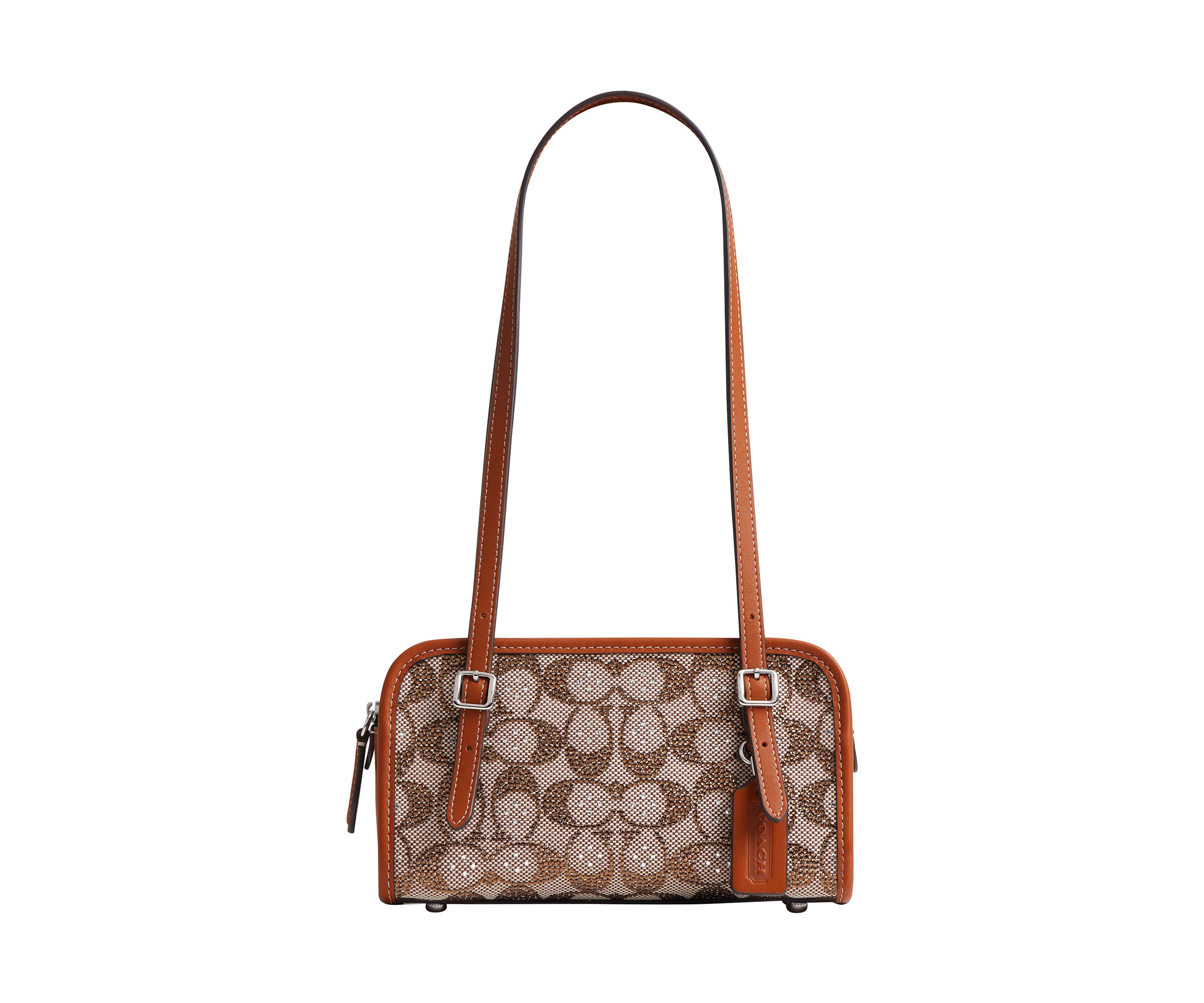 Swing Zip Back 20 in Crystal Signature Jacquard 