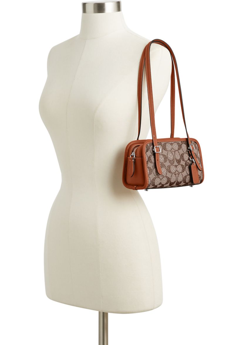 Swing Zip Back 20 in Crystal Signature Jacquard 