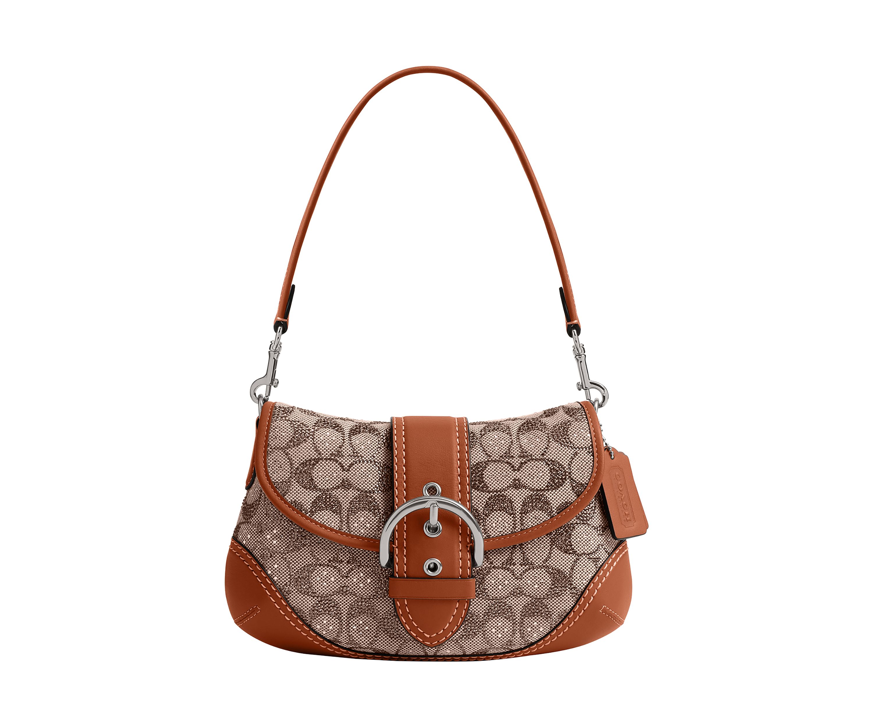 バッグ Coach Soho Flap Jacquard Shoulder Bag COACH® GB | Soho Flap Bag In Signature Jacquard
