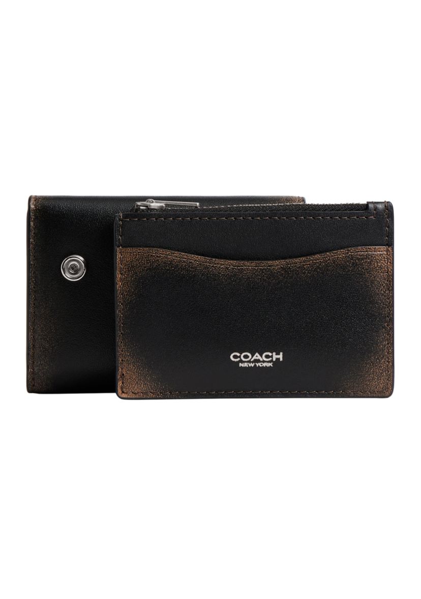 Essential Card Holder Wallet in Loved Leather