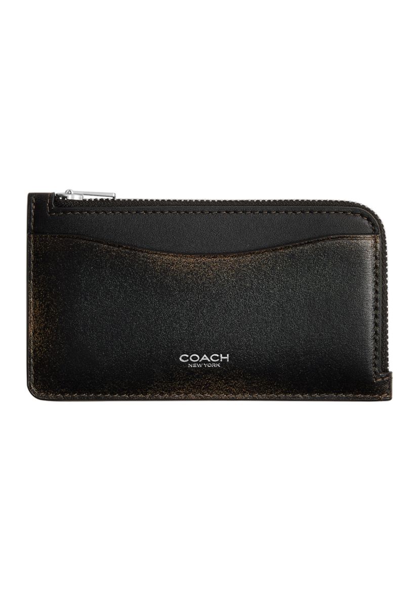 Loved Leather New York Zip Card Case