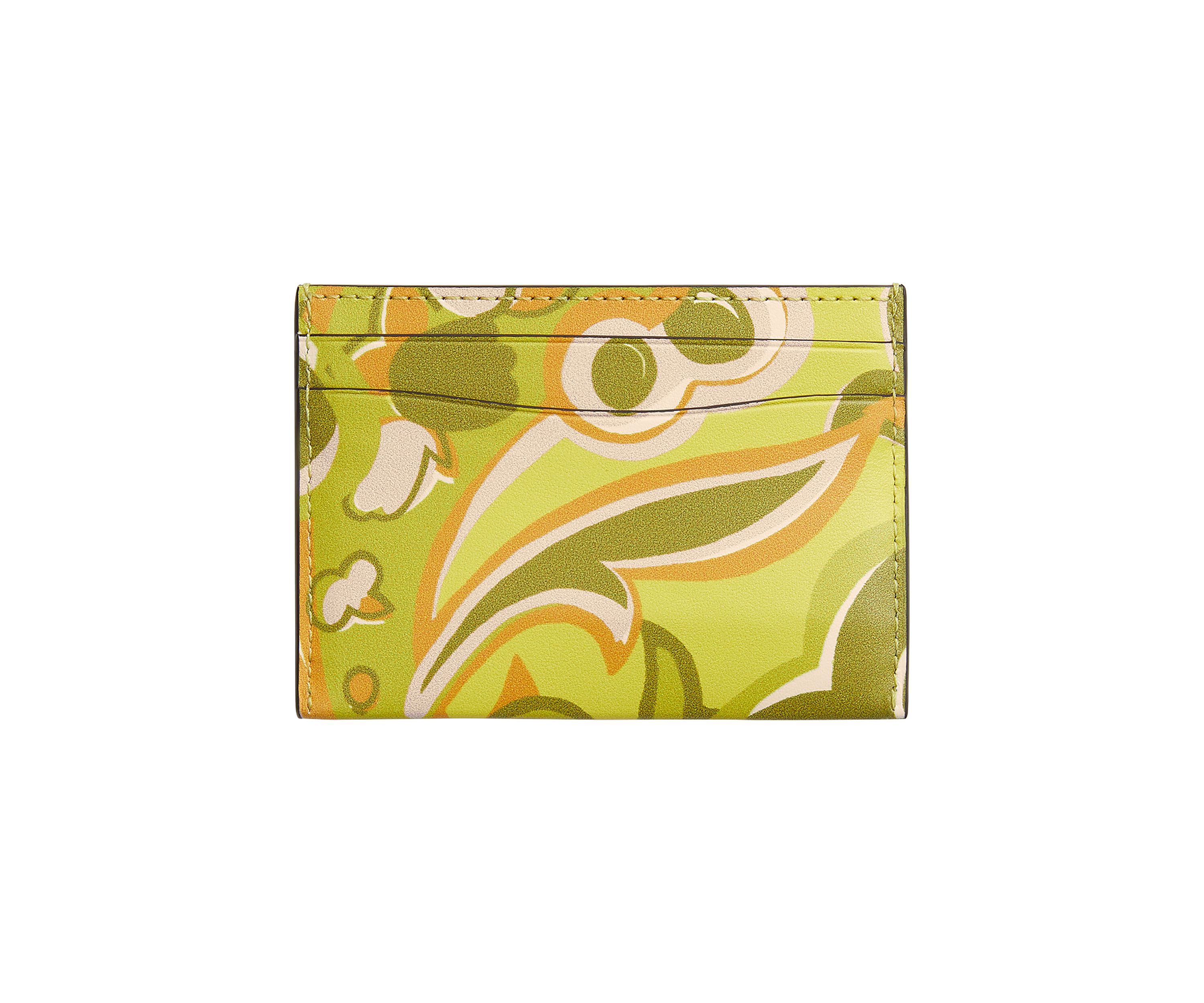 Essential Card Case with Paisley Print
