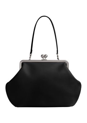 COACH Large Kisslock Frame Bag