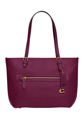 Coach Polished Pebble Leather Taylor Tote Bag -  0196395099269
