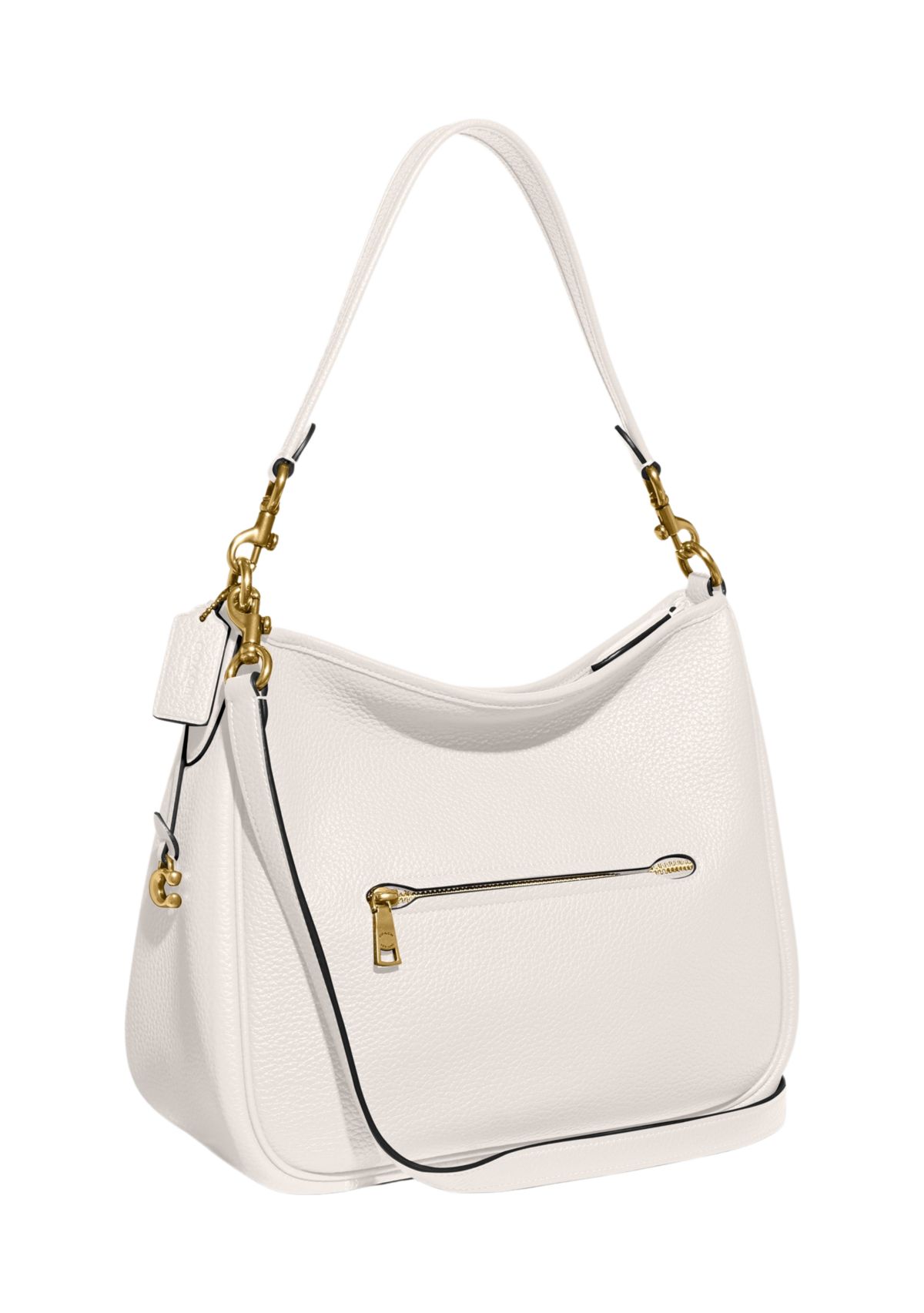 Soft Pebble Leather Cary Shoulder Bag