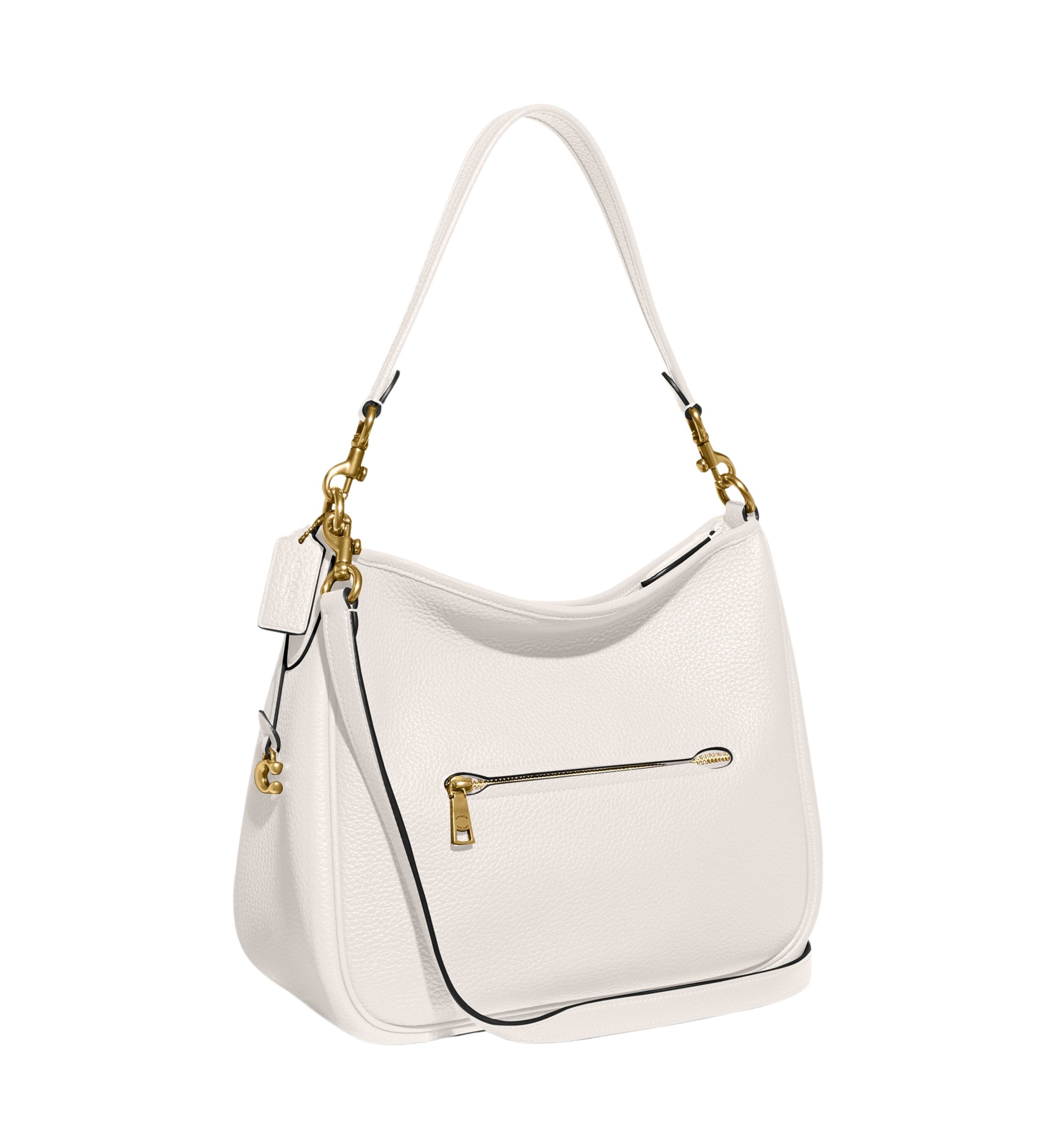 Soft Pebble Leather Cary Shoulder Bag