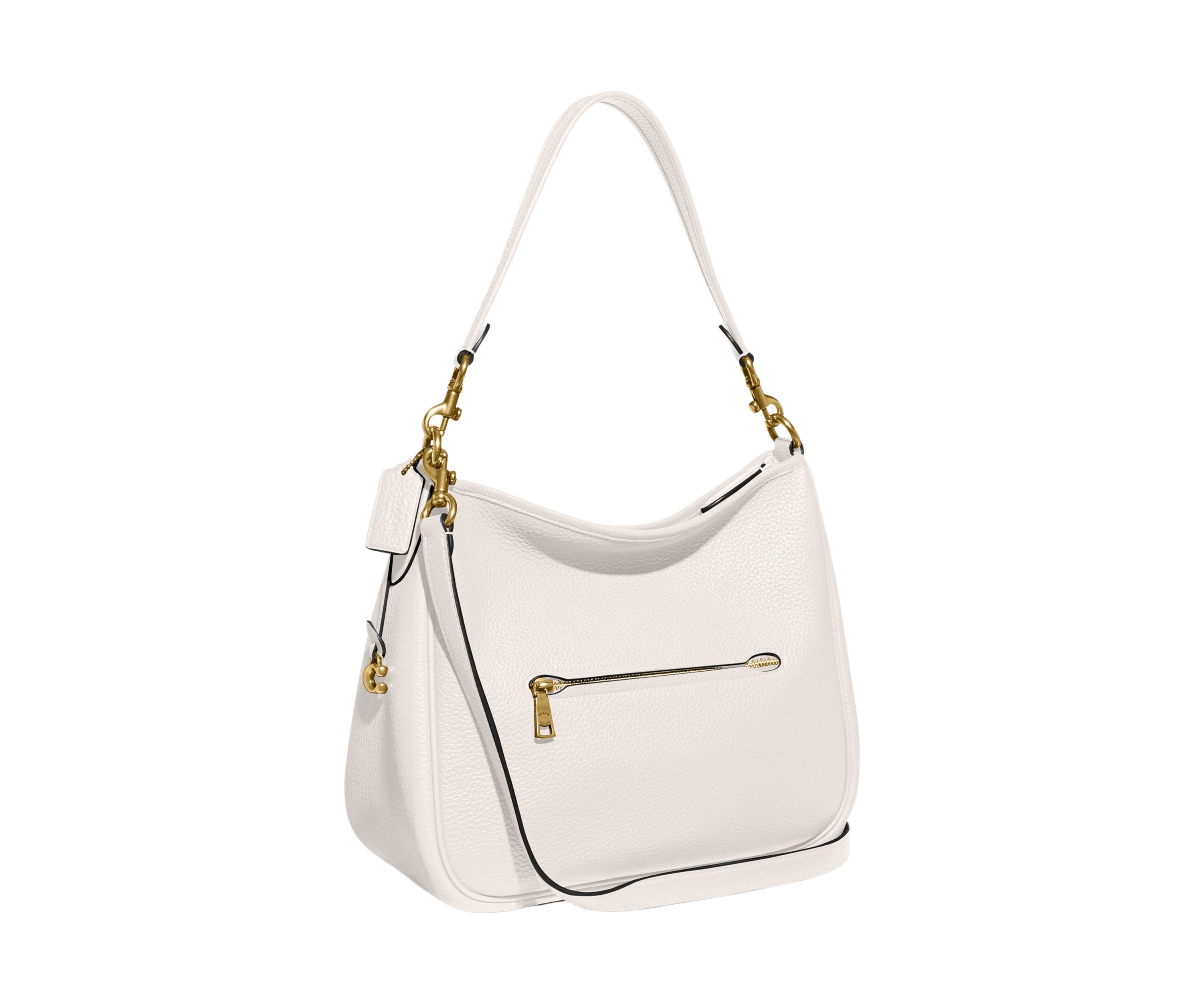 Soft Pebble Leather Cary Shoulder Bag