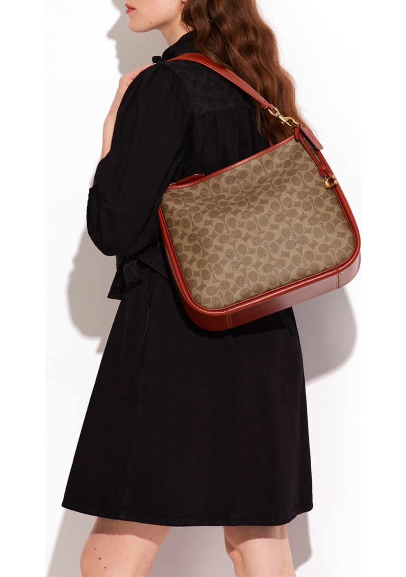 Cary Shoulder Bag in Signature Canvas