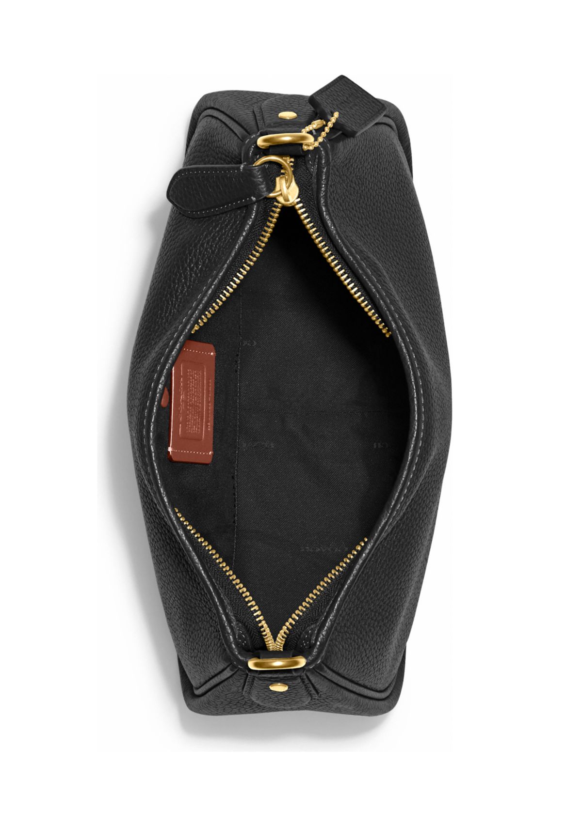 Soft Pebble Leather Cary Crossbody Bag