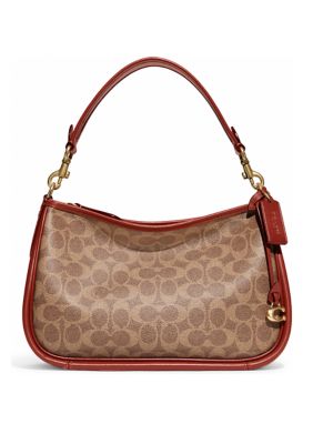 COACH Coated Canvas Signature Cary Crossbody Bag