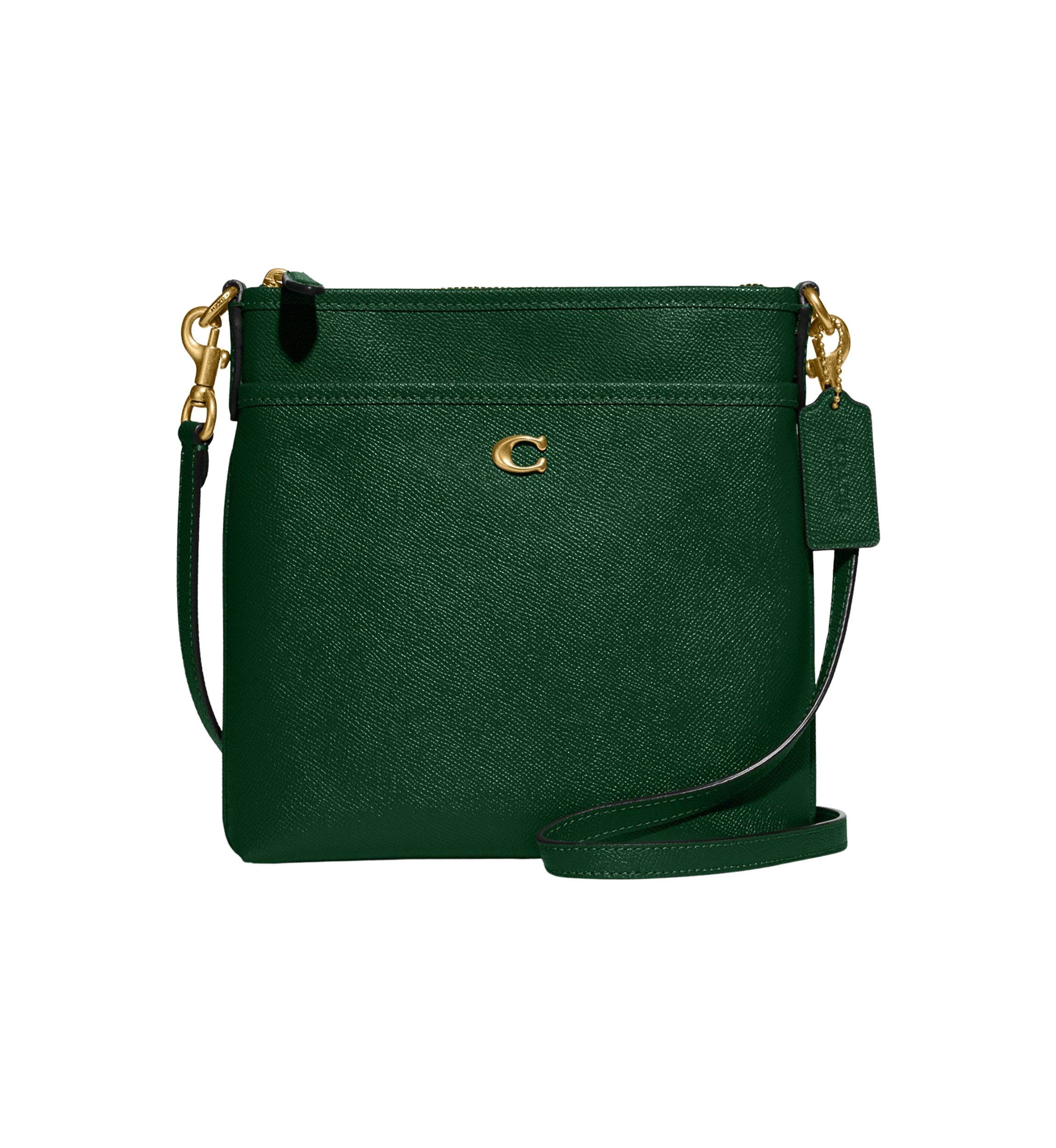 Crossgrain Leather Kitt Crossbody Bag