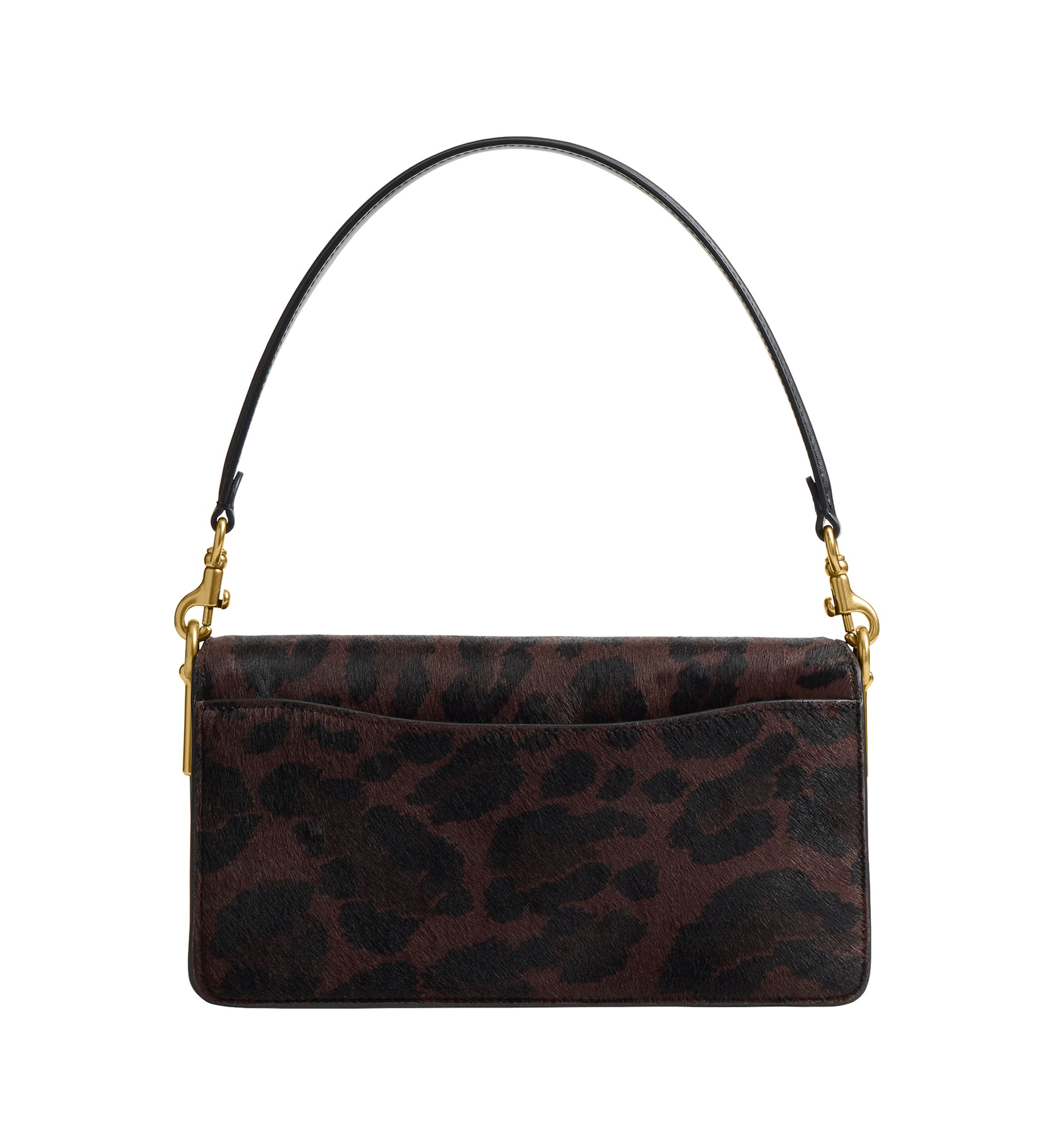 Tabby Shoulder Bag 26 in Haircalf with Leopard Print