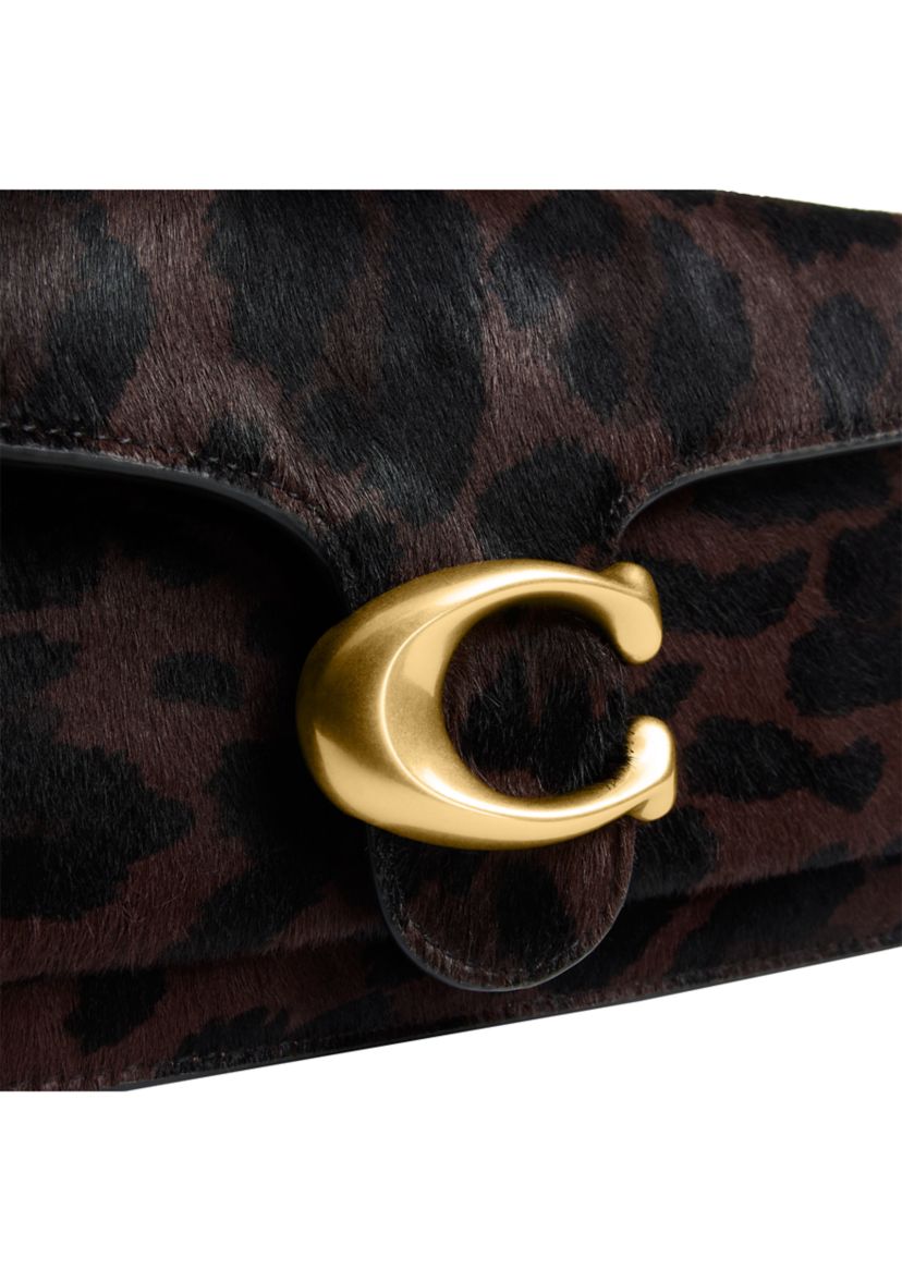 Tabby Shoulder Bag 26 in Haircalf with Leopard Print