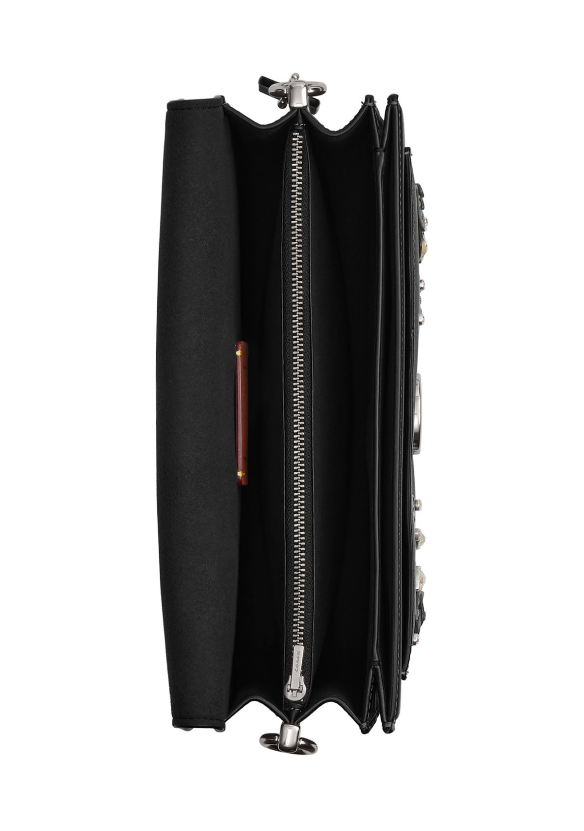 Crystal Embellished Tabby Shoulder Bag 26