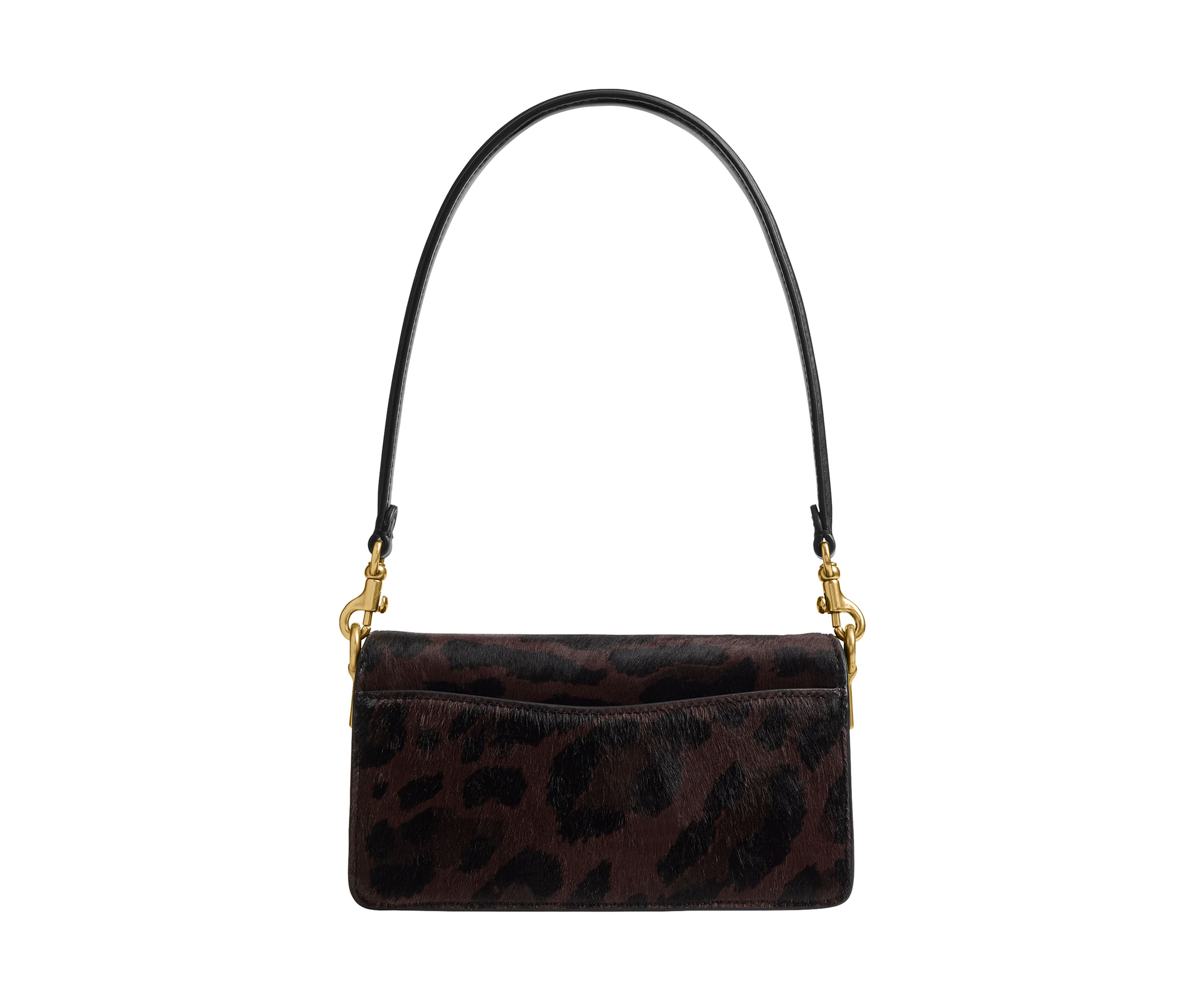Tabby Shoulder Bag 20 in Haircalf with Leopard Print 