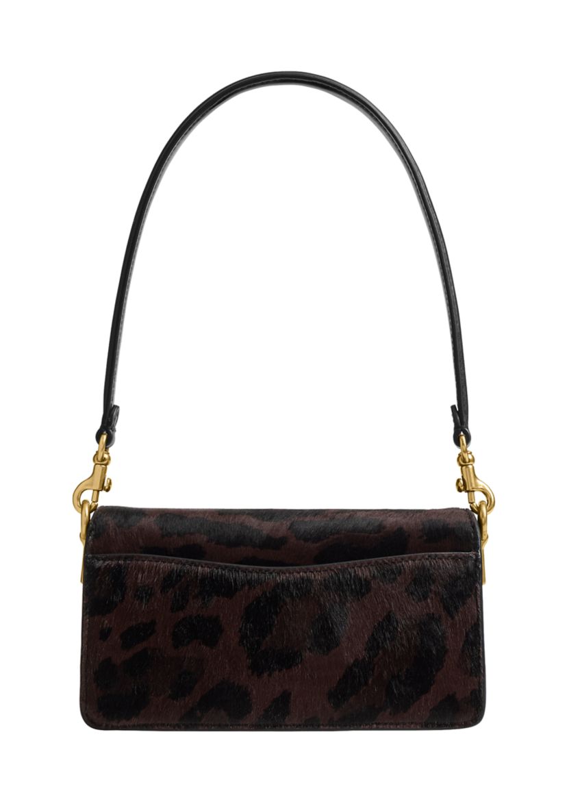 Tabby Shoulder Bag 20 in Haircalf with Leopard Print 