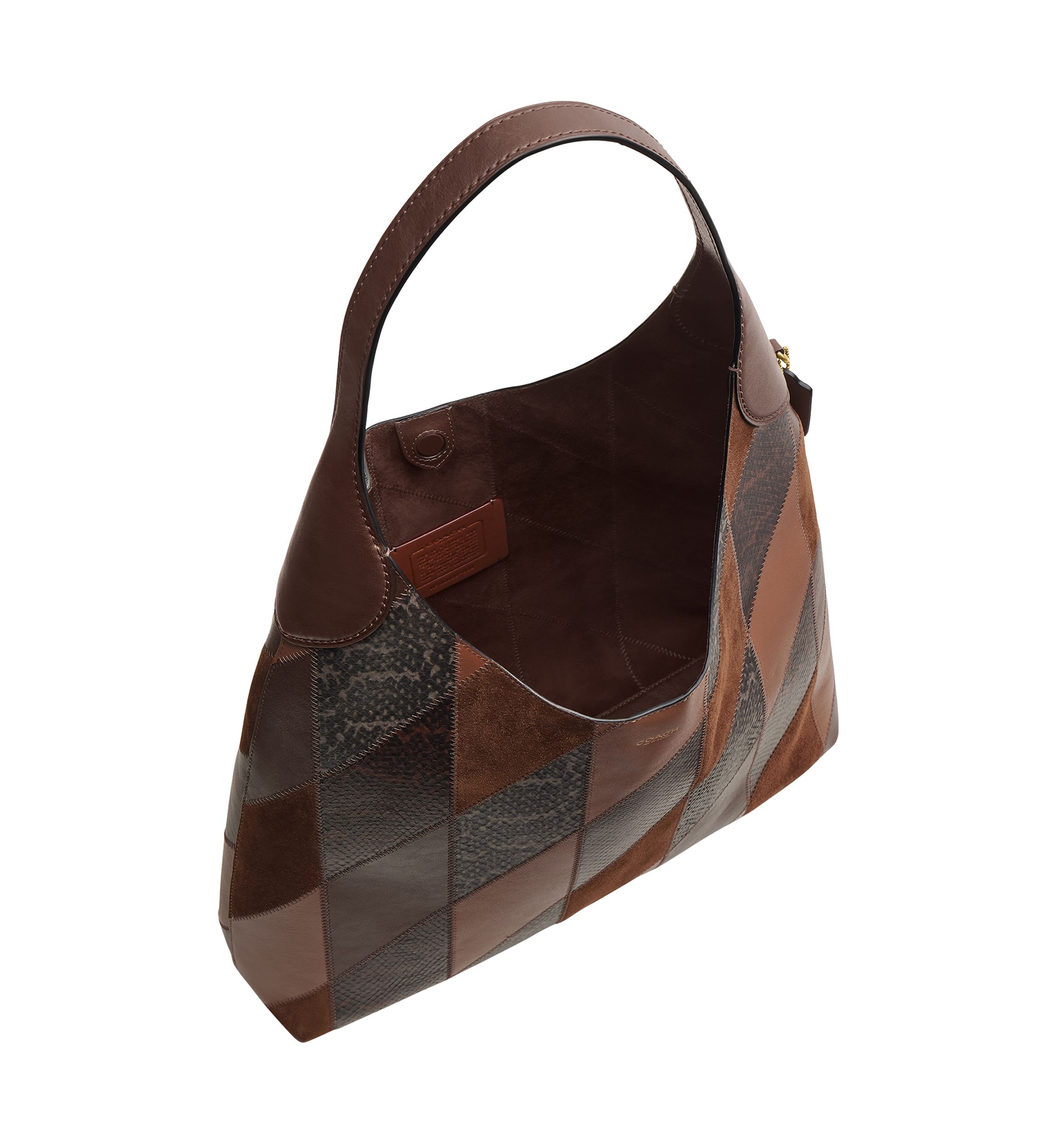 Brooklyn Shoulder Bag 39 with Snakeskin Patchwork 