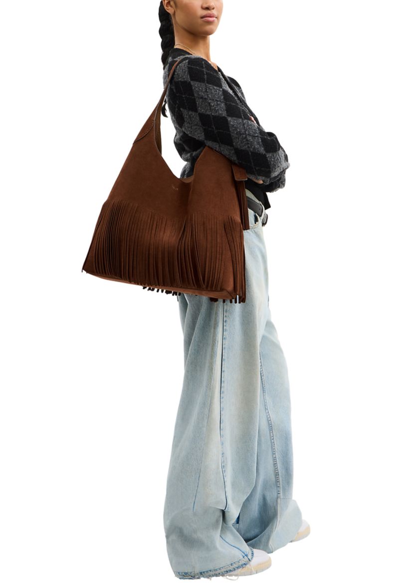 Brooklyn Shoulder Bag 39 with Fringe