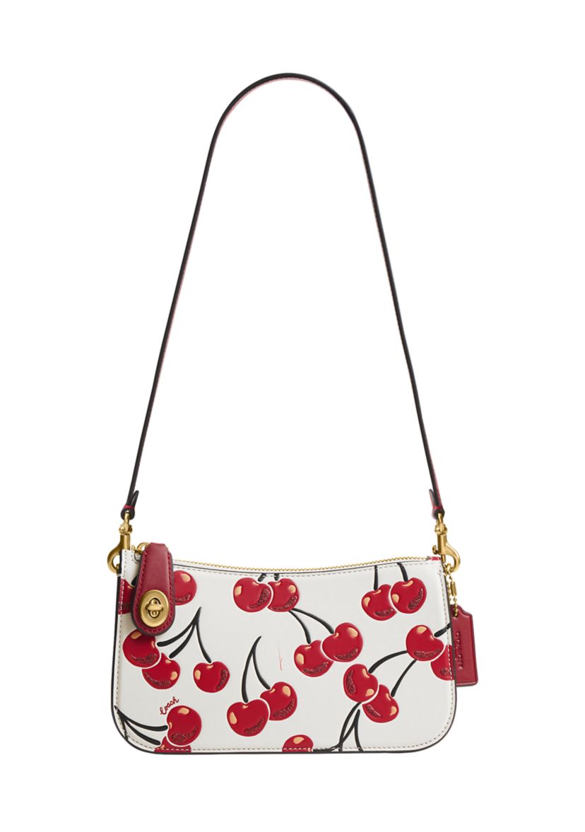Penn Shoulder Bag with Cherry Print