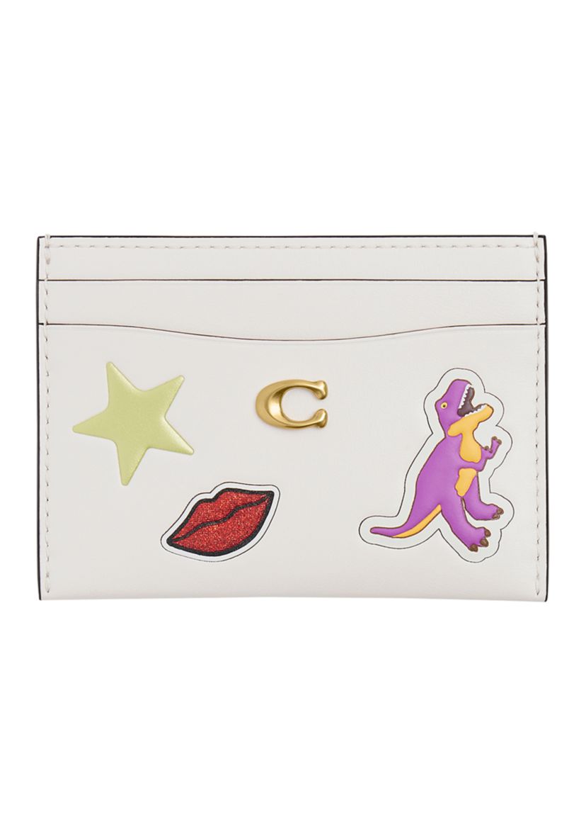 Essential Card Case with Sticker Print 