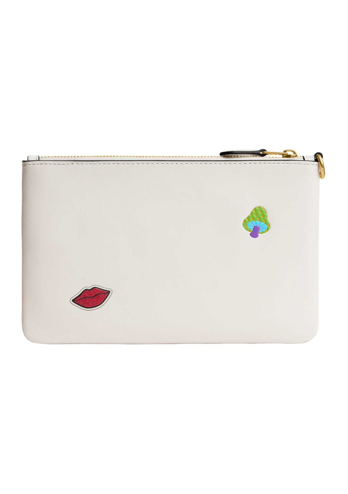 Essential Small Wristlet with Sticker Print