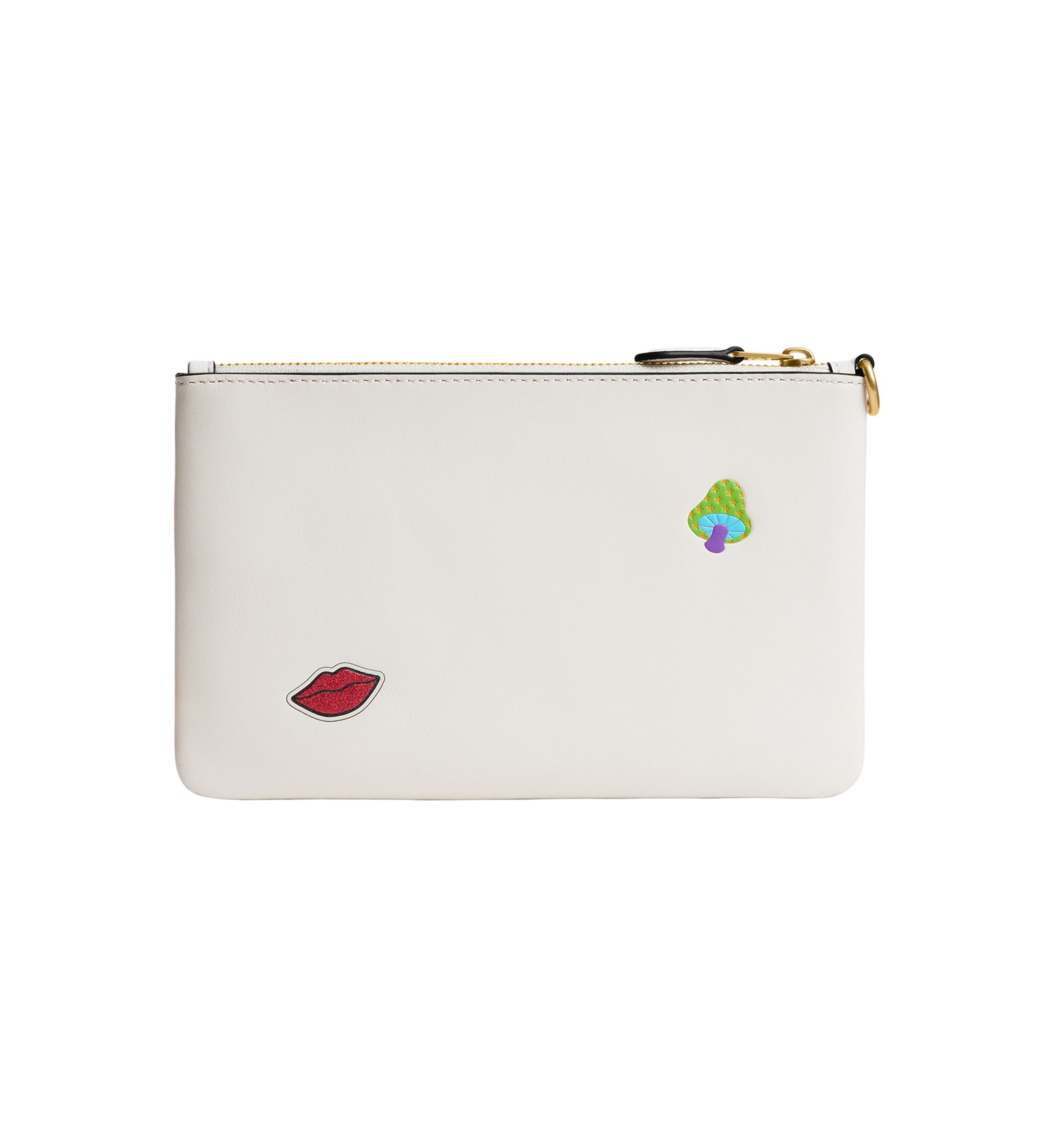 Essential Small Wristlet with Sticker Print