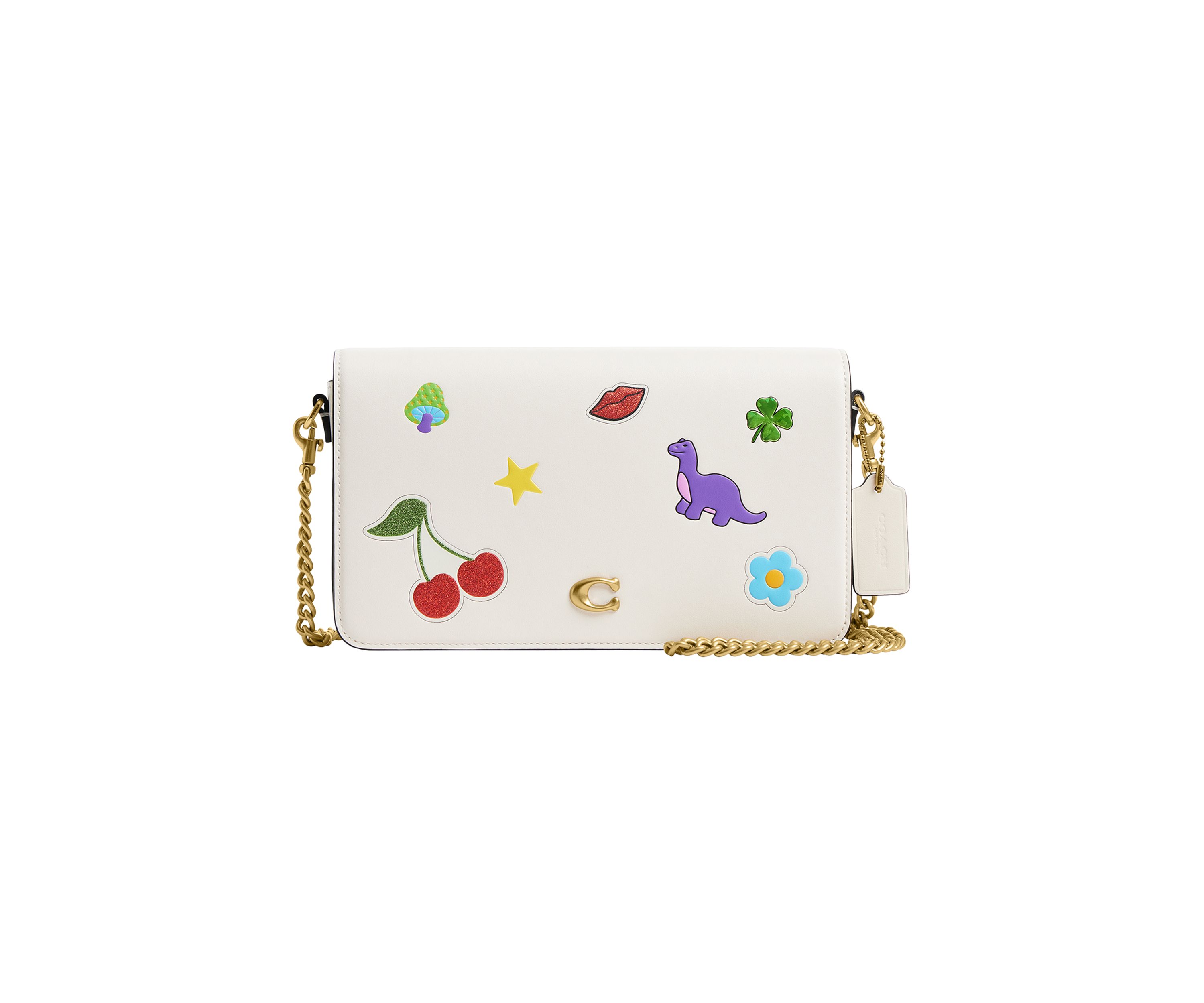 Mila Crossbody Bag with Sticker Print