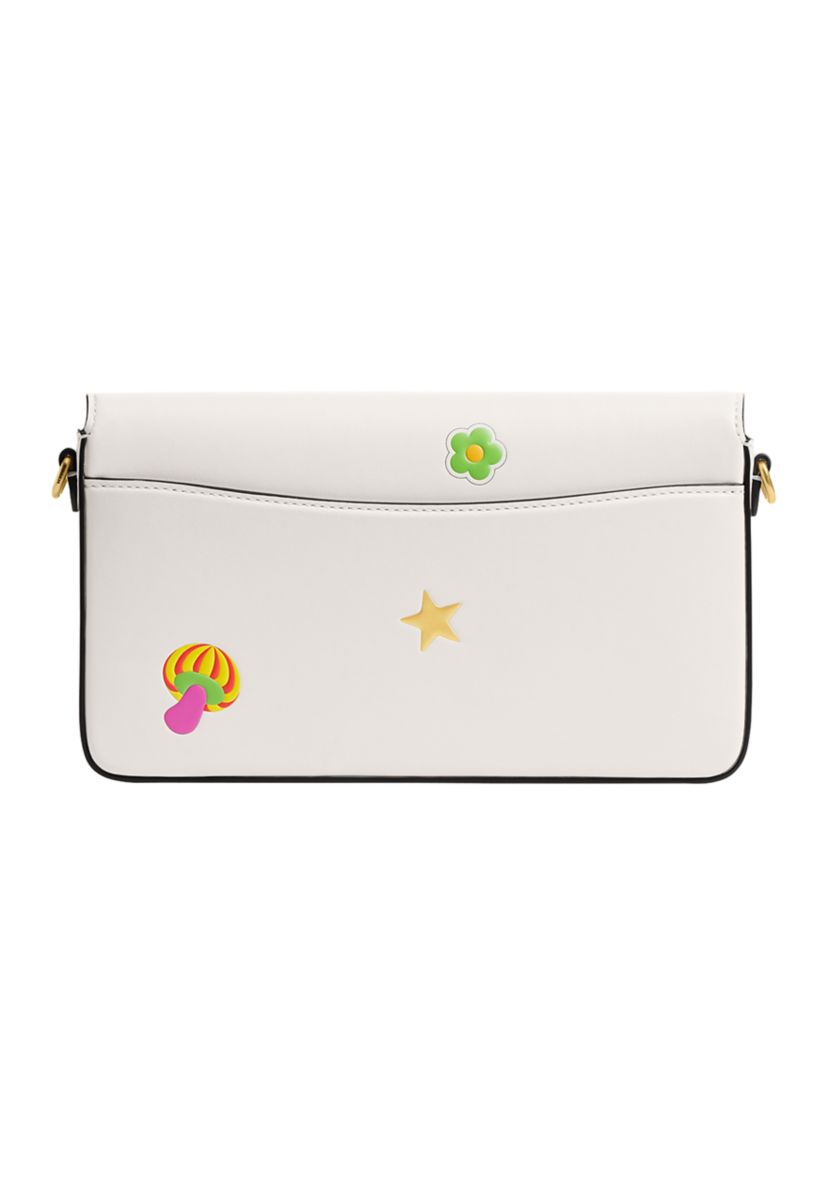 Mila Crossbody Bag with Sticker Print